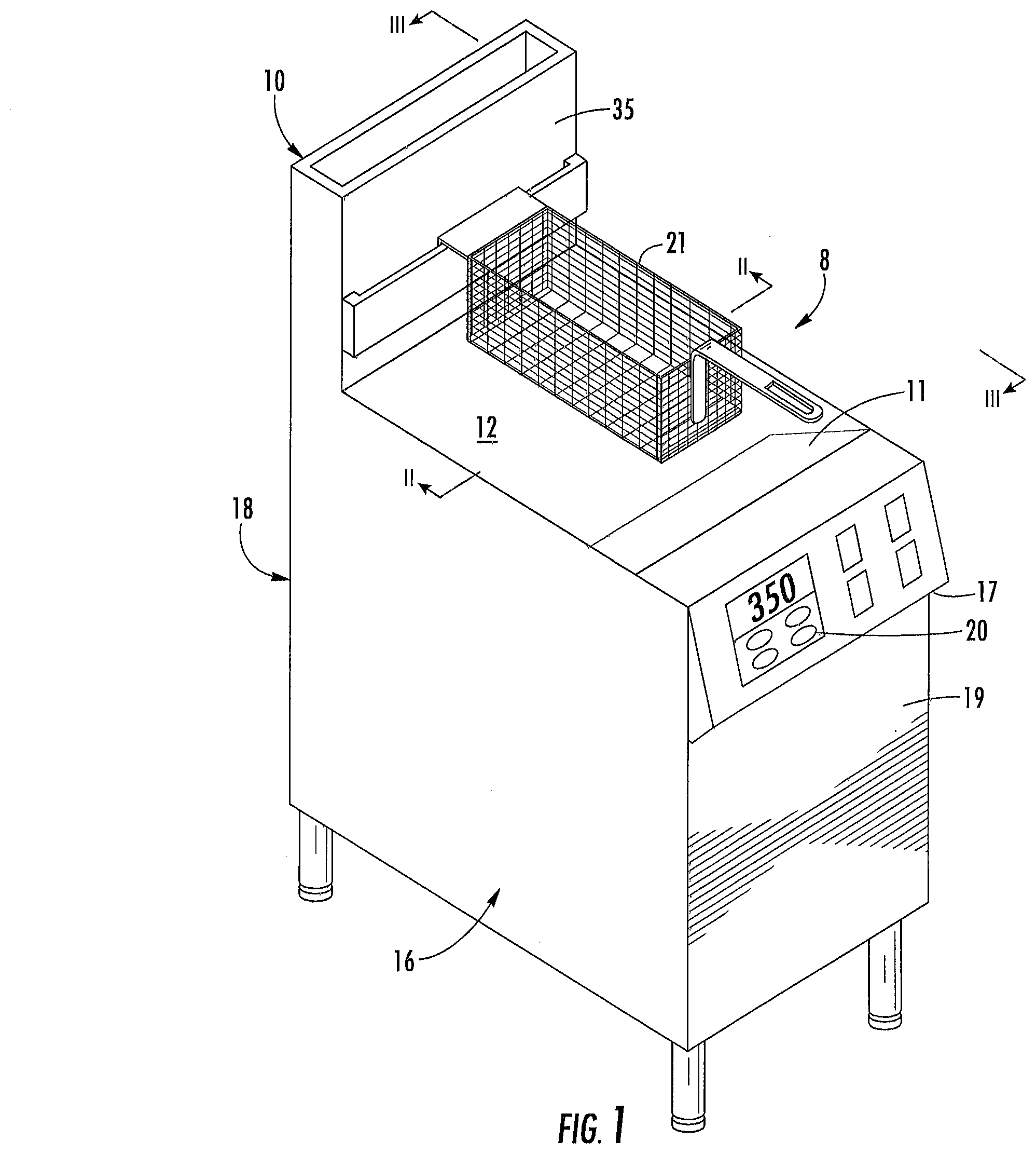 Patent US12551057 Figure 1 – High-efficiency heating apparatus