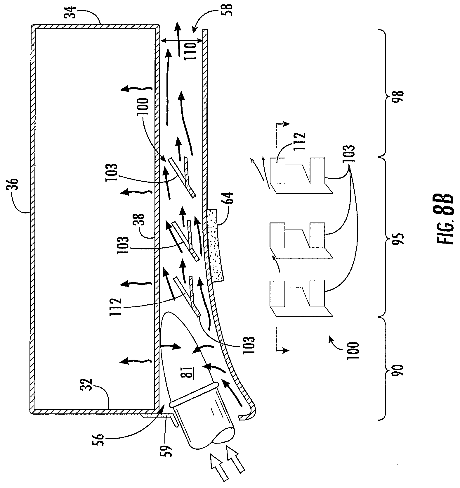 Patent US12551057 Figure 7 – High-efficiency heating apparatus