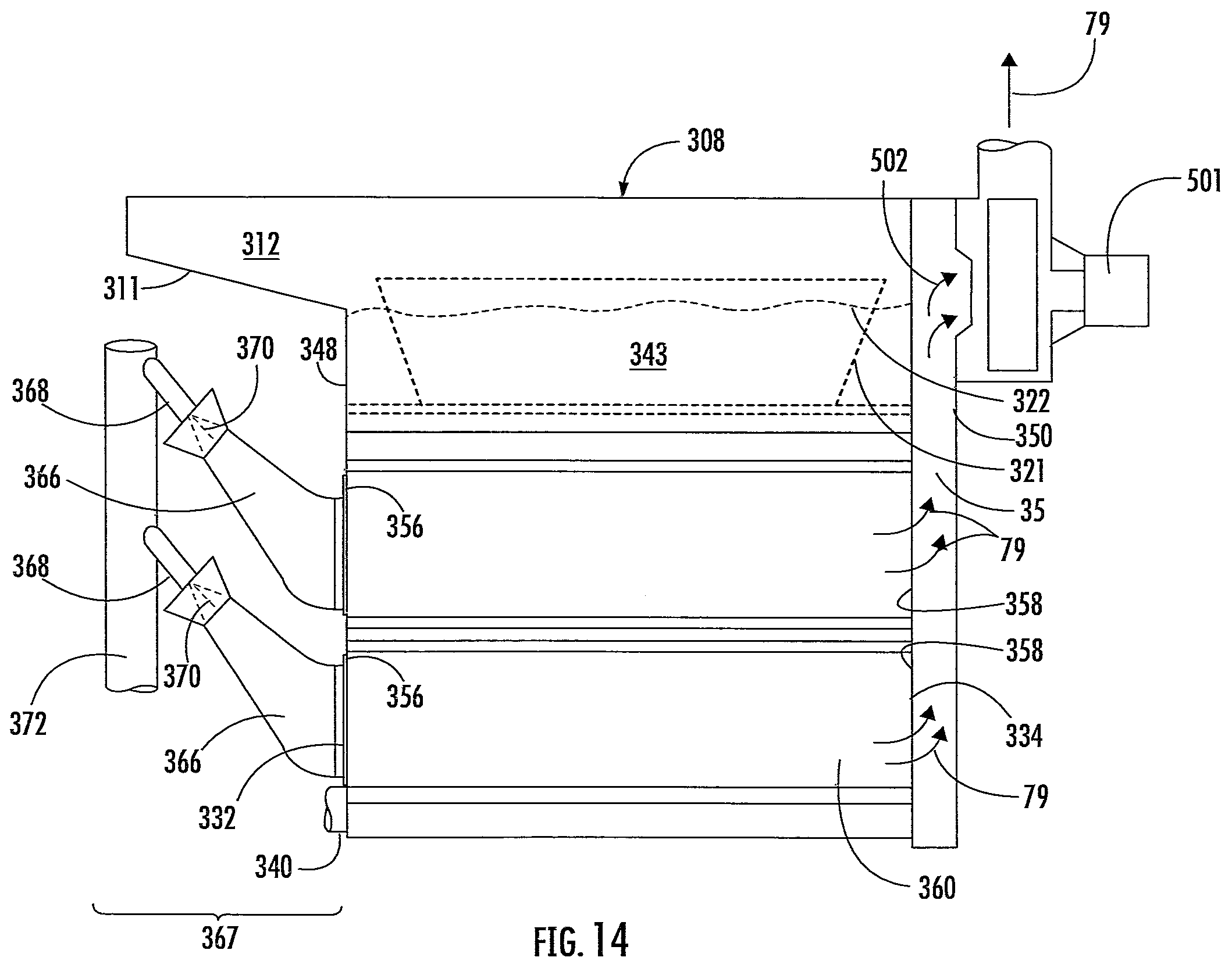 Patent US12551057 Figure 13 – High-efficiency heating apparatus