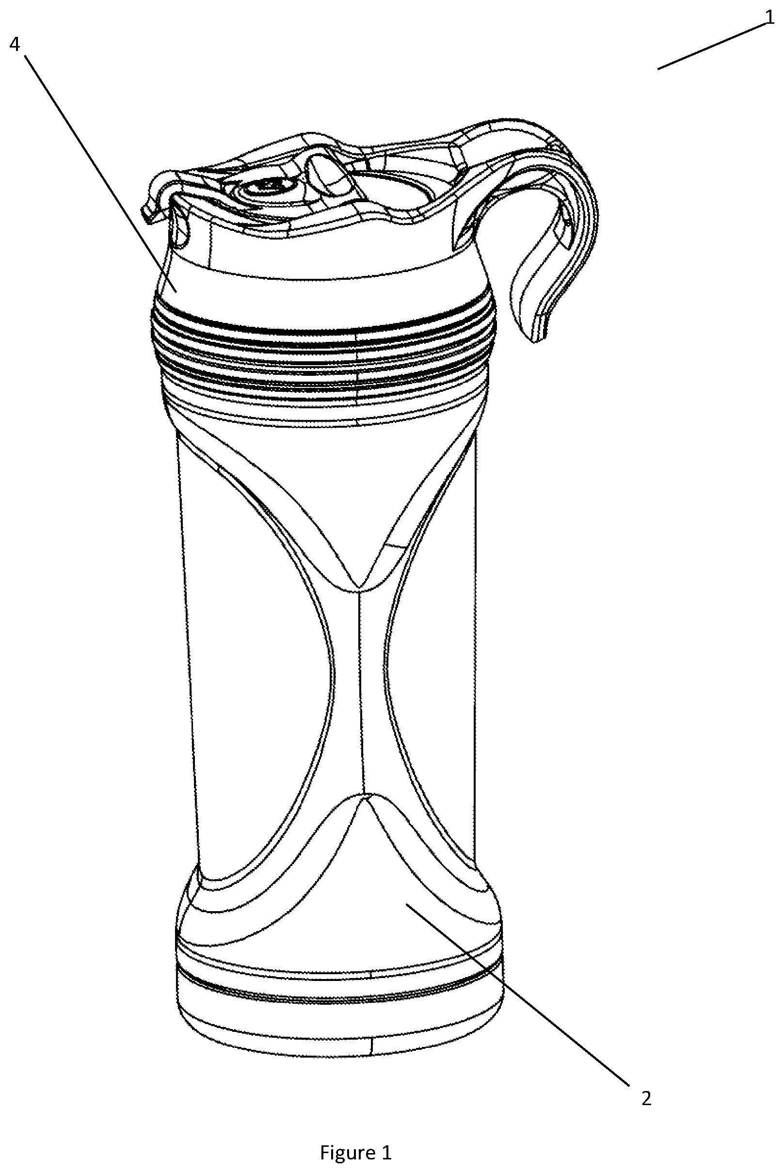 Patent US12551058 Figure 1 – Flasks