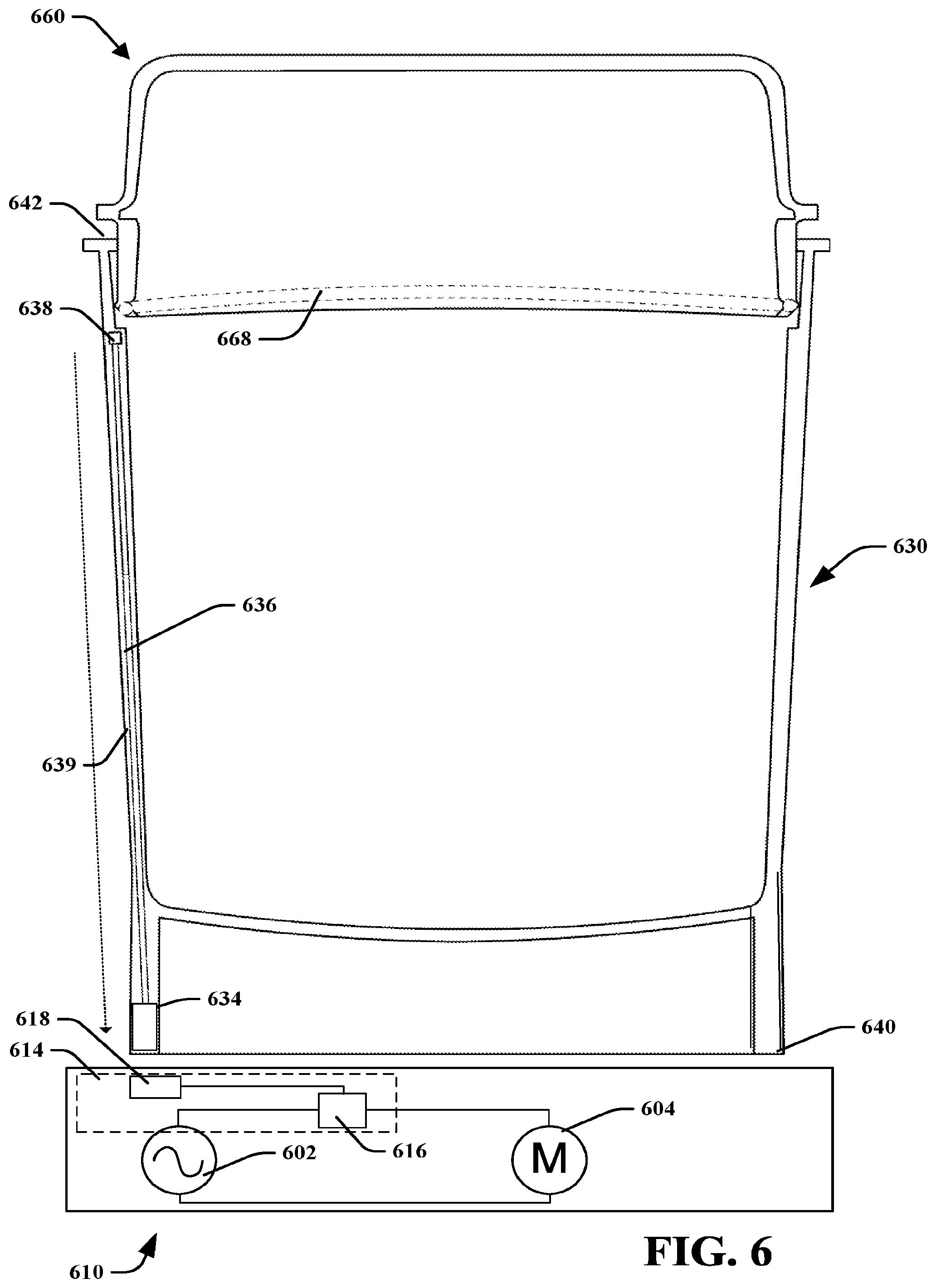 Patent US12551062 Figure 6 – Interlocking blending system