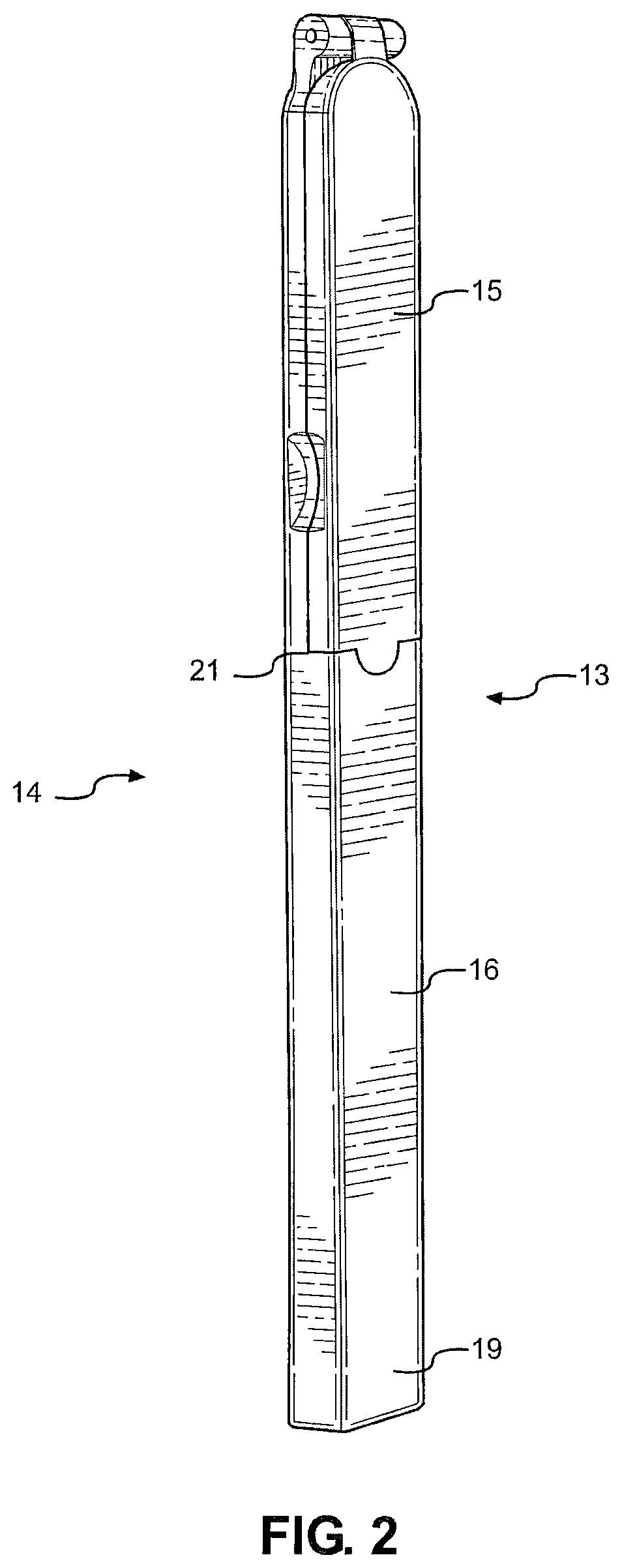 Patent US12551063 Figure 2 – Handle for barbecue tools and for other implements