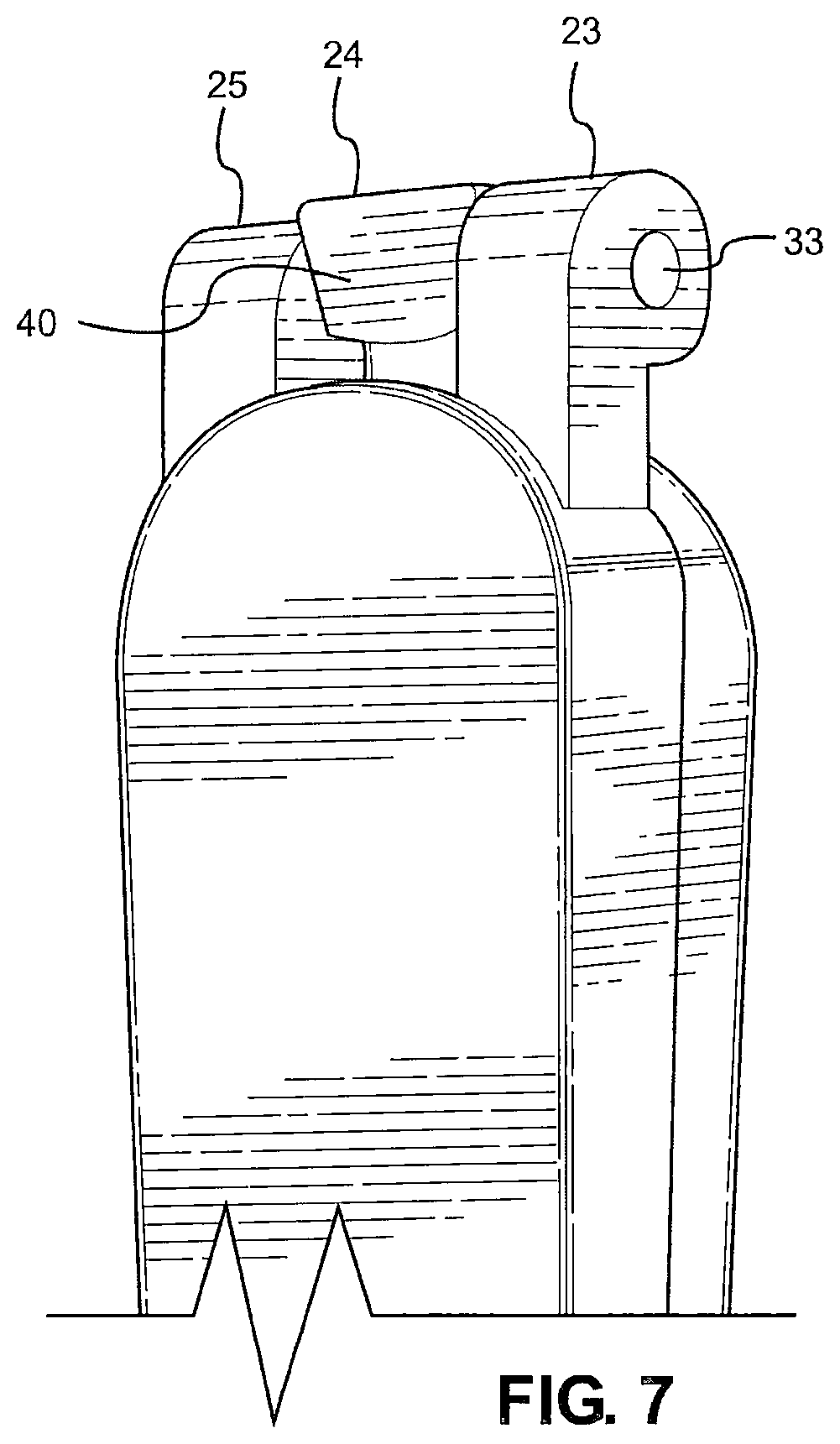 Patent US12551063 Figure 7 – Handle for barbecue tools and for other implements