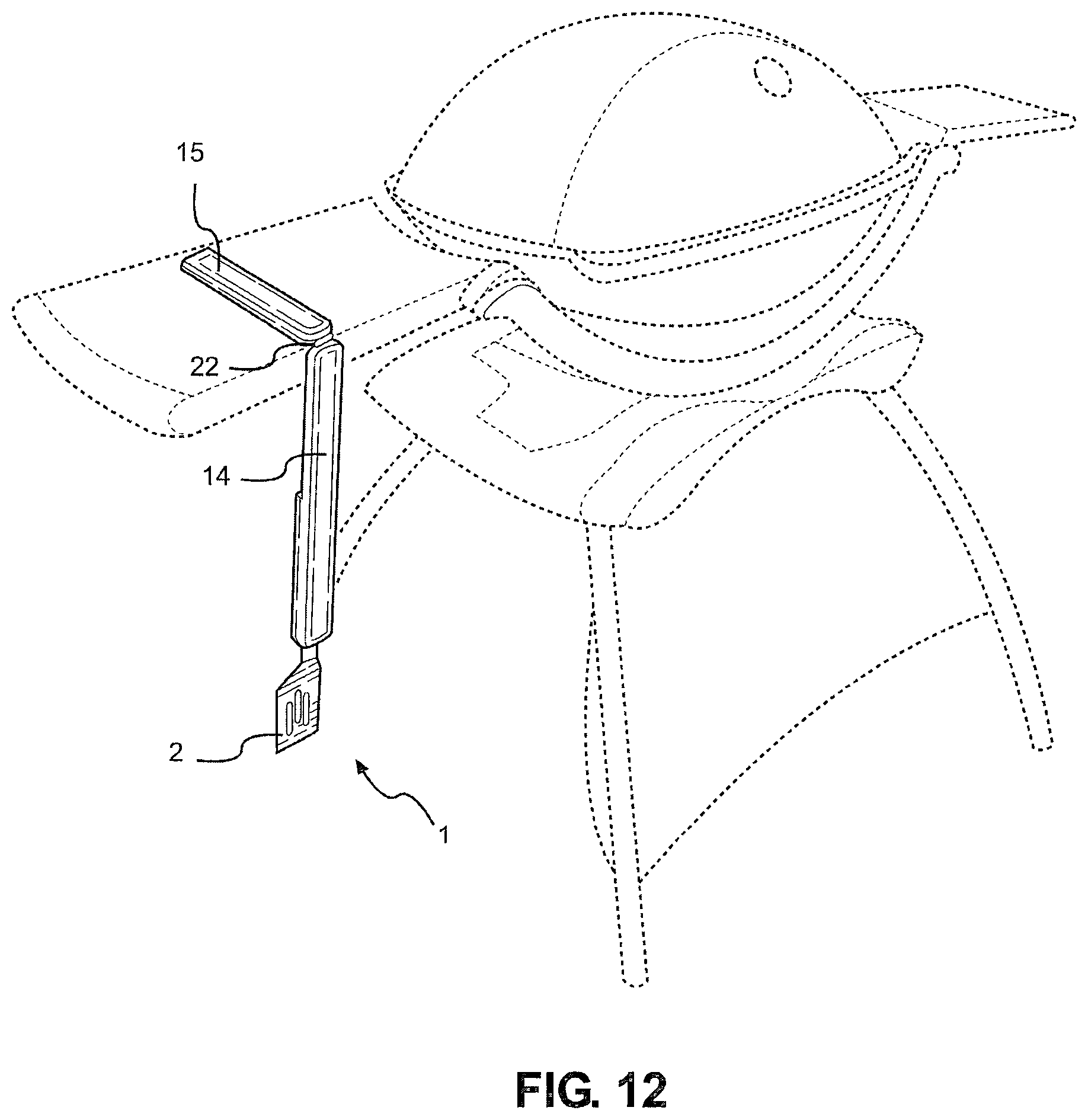 Patent US12551063 Figure 12 – Handle for barbecue tools and for other implements