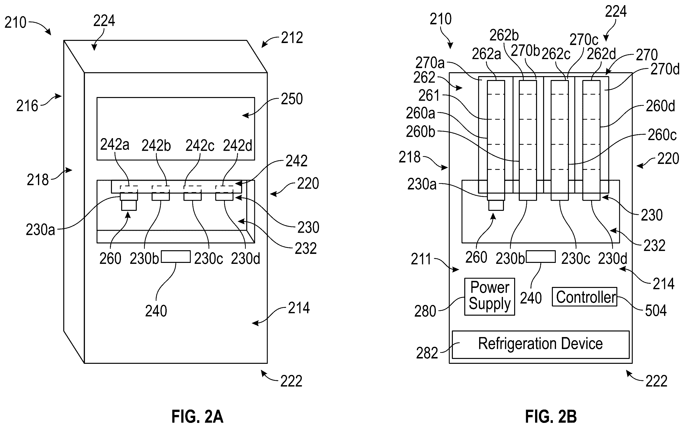 Patent US12551064 Figure 2 – Touchless food dispenser
