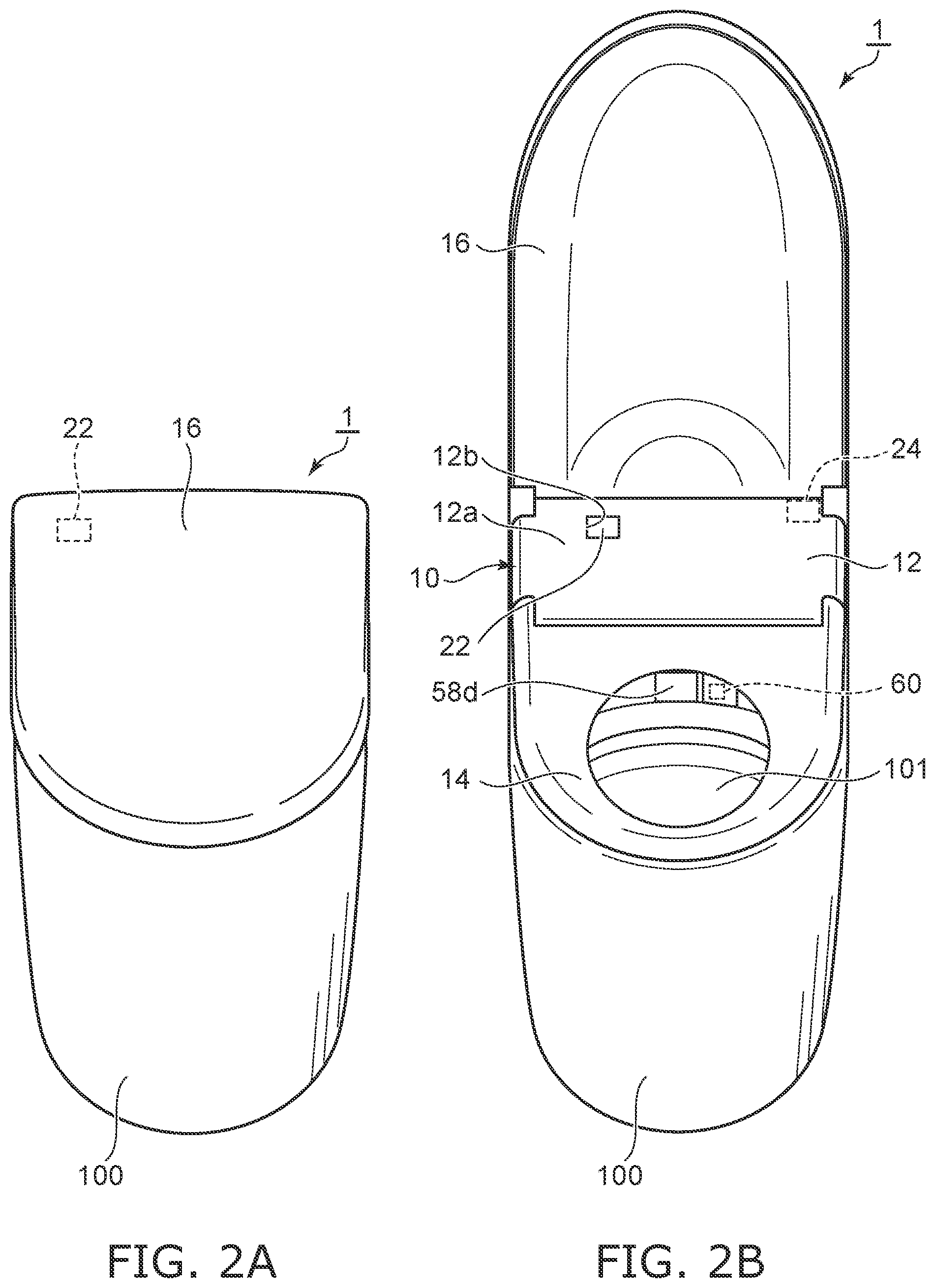 Patent US12551066 Figure 2 – Sanitary washing device