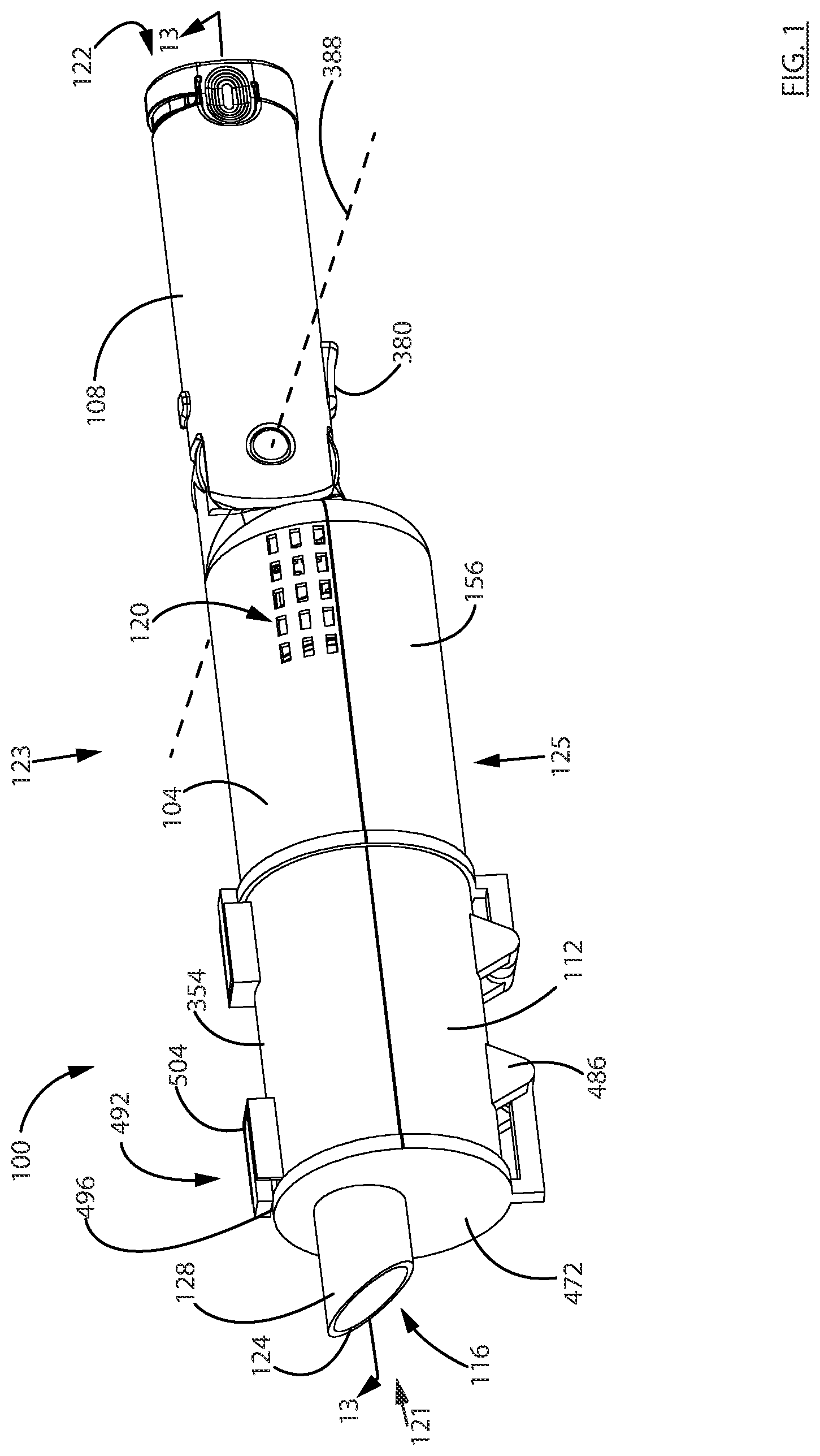 Patent US12551067 Figure 1 – Surface cleaning apparatus