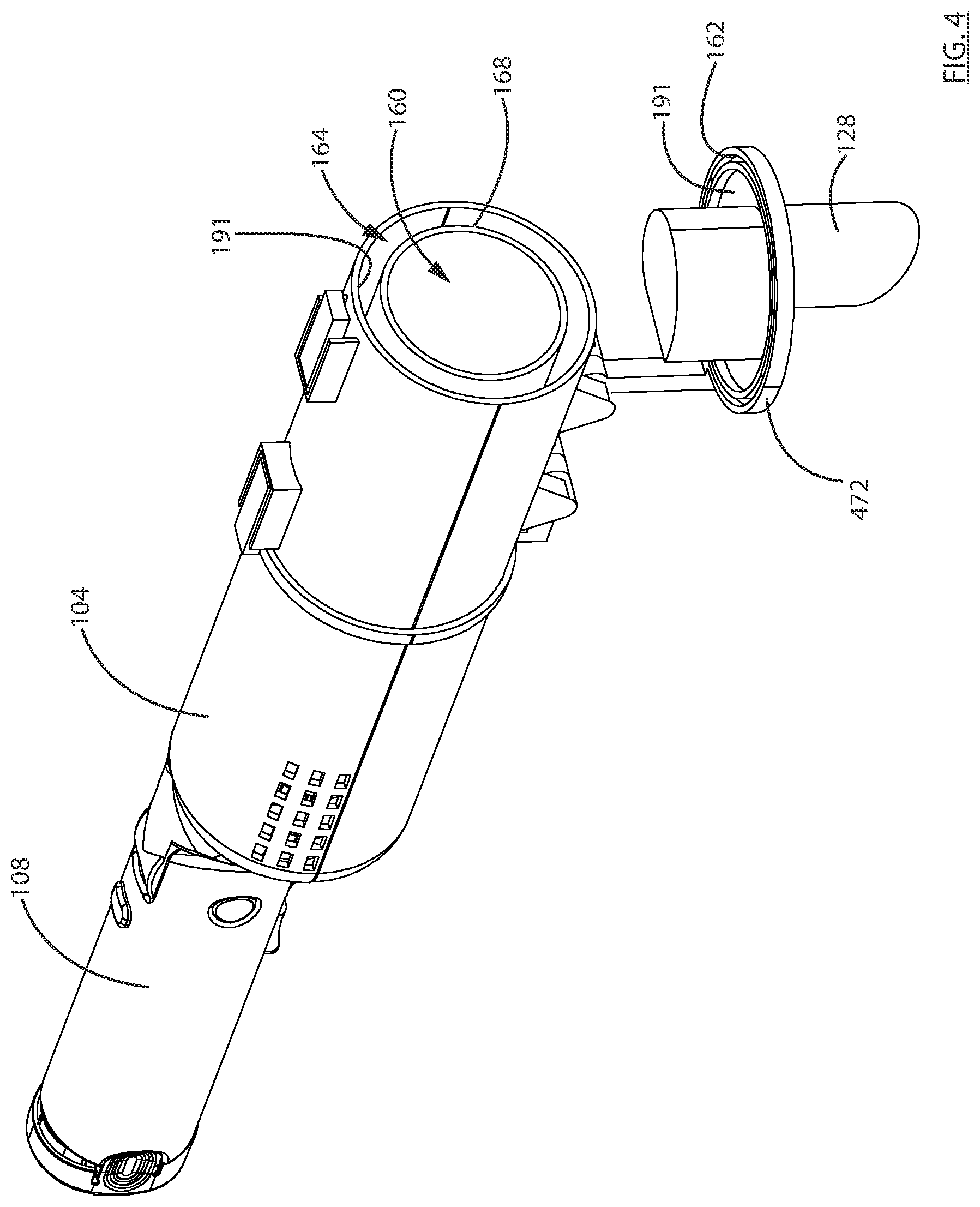 Patent US12551067 Figure 4 – Surface cleaning apparatus