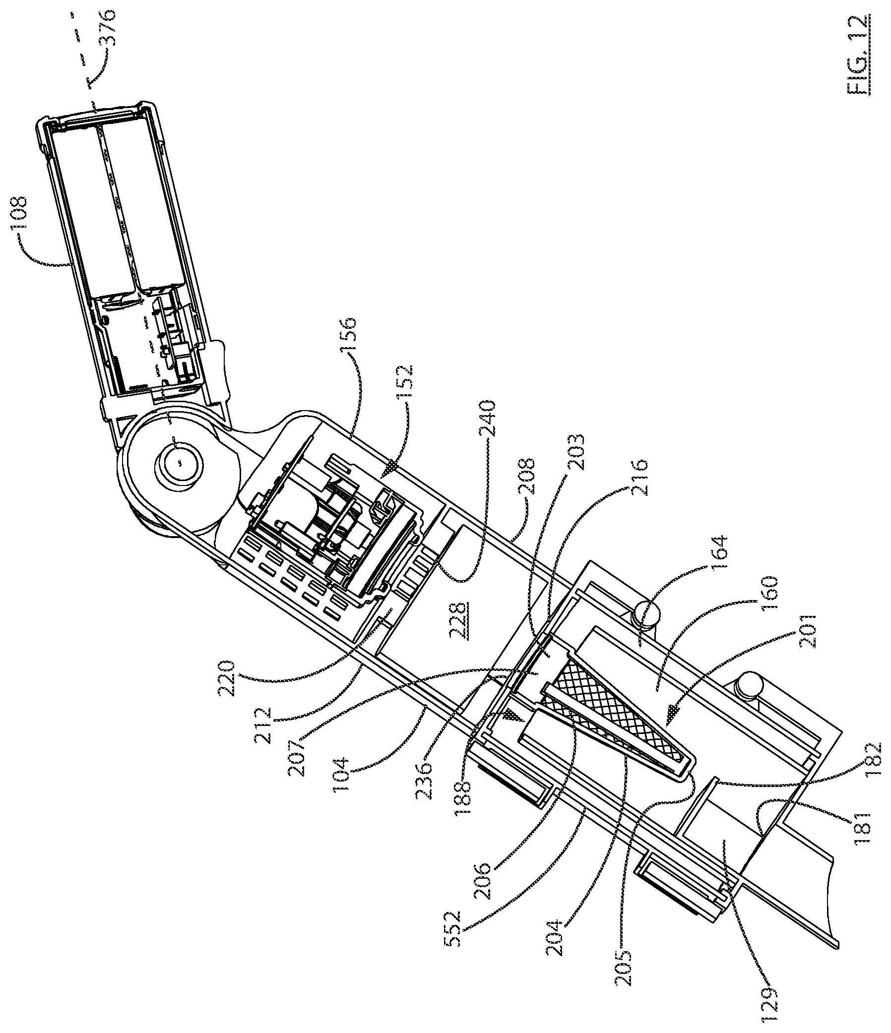 Patent US12551067 Figure 12 – Surface cleaning apparatus