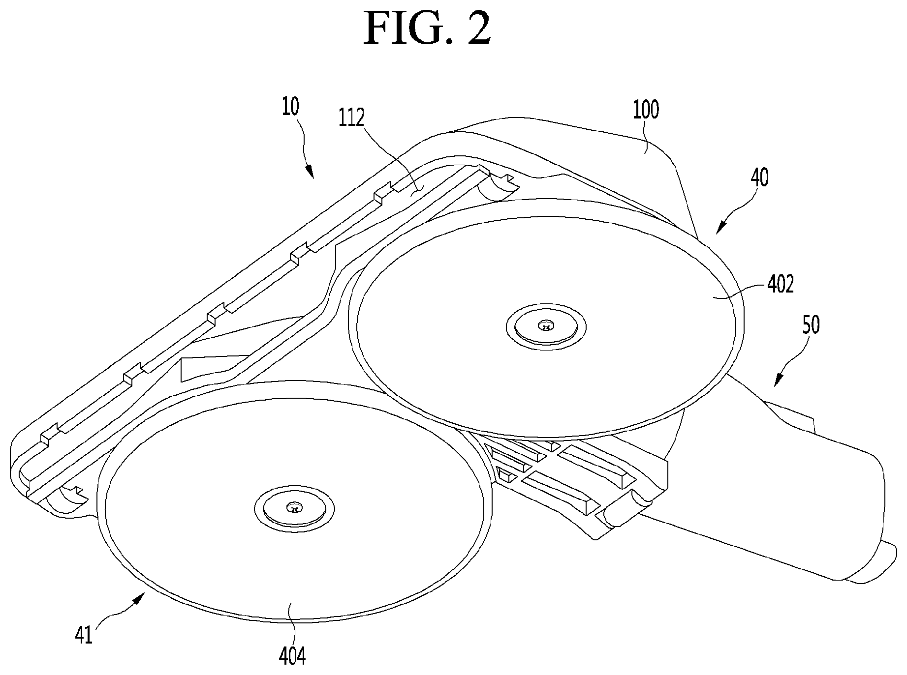 Patent US12551069 Figure 2 – Nozzle for cleaner