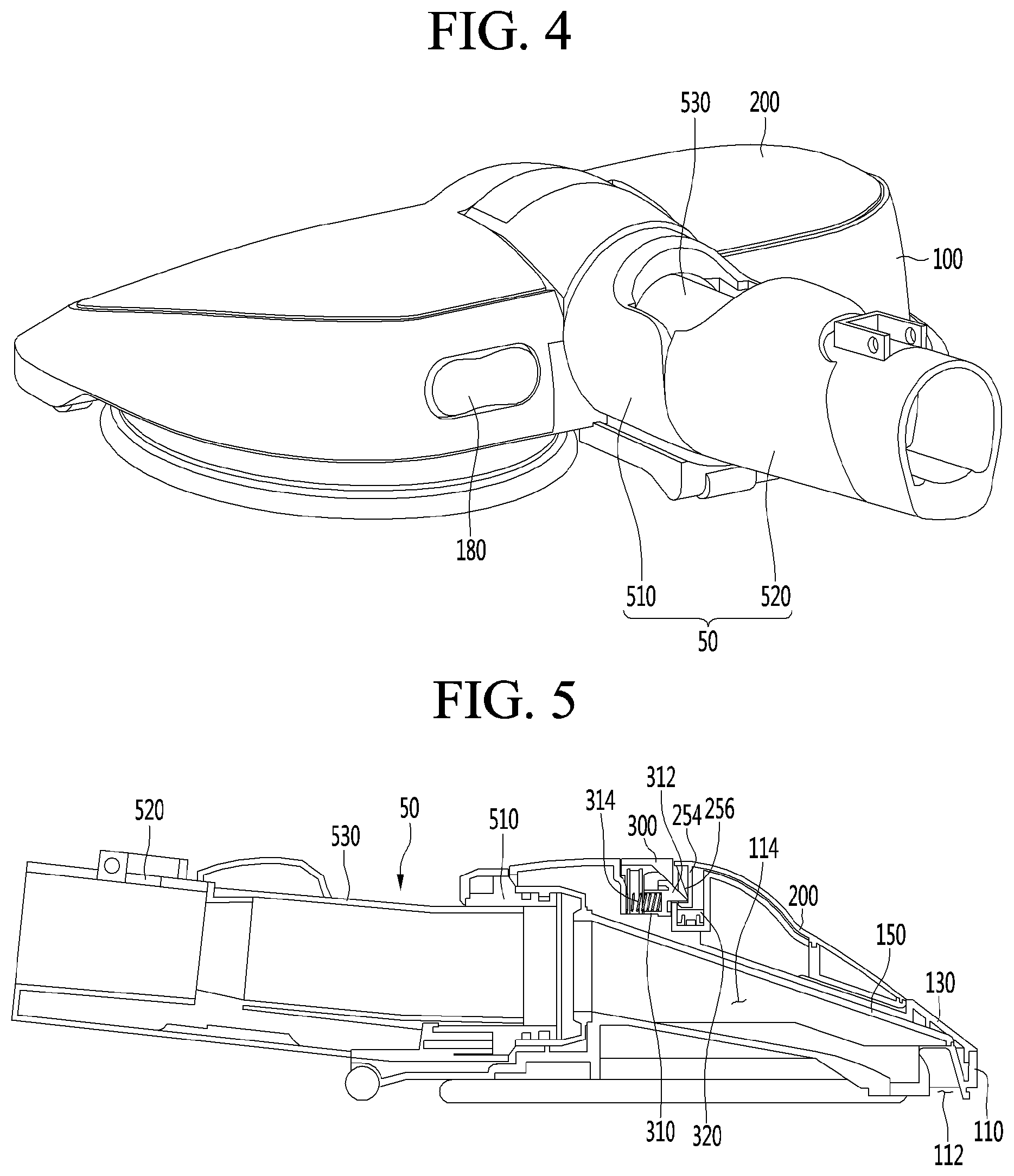 Patent US12551069 Figure 4 – Nozzle for cleaner