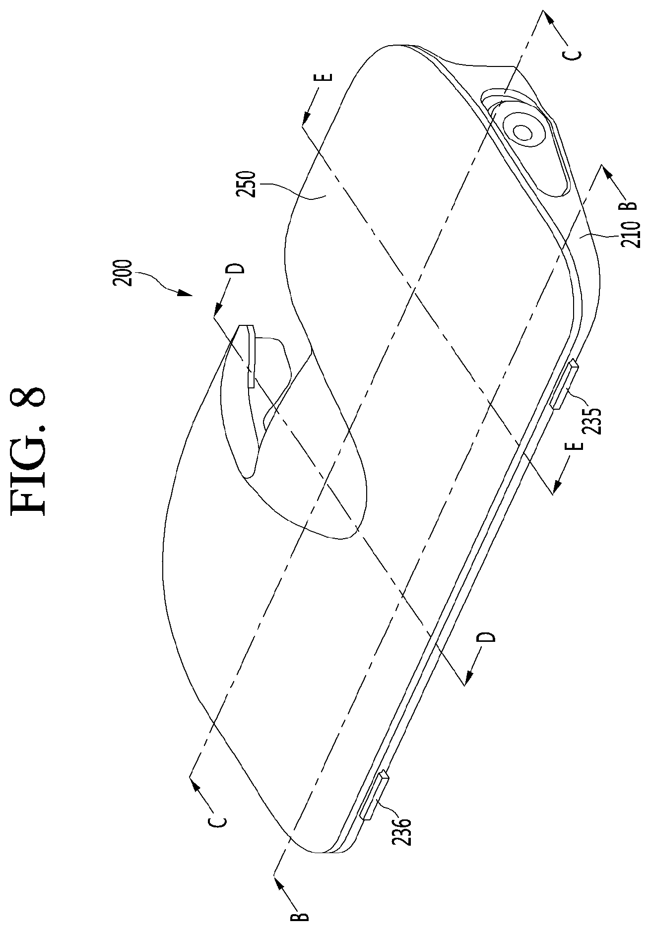 Patent US12551069 Figure 7 – Nozzle for cleaner