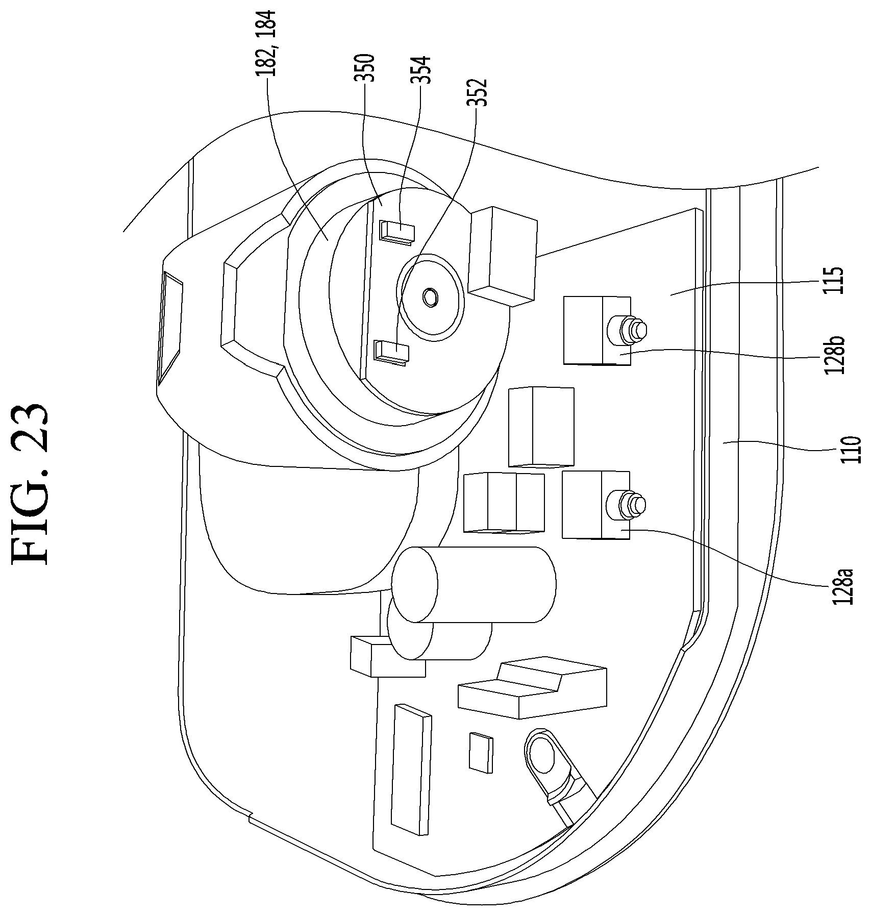 Patent US12551069 Figure 19 – Nozzle for cleaner