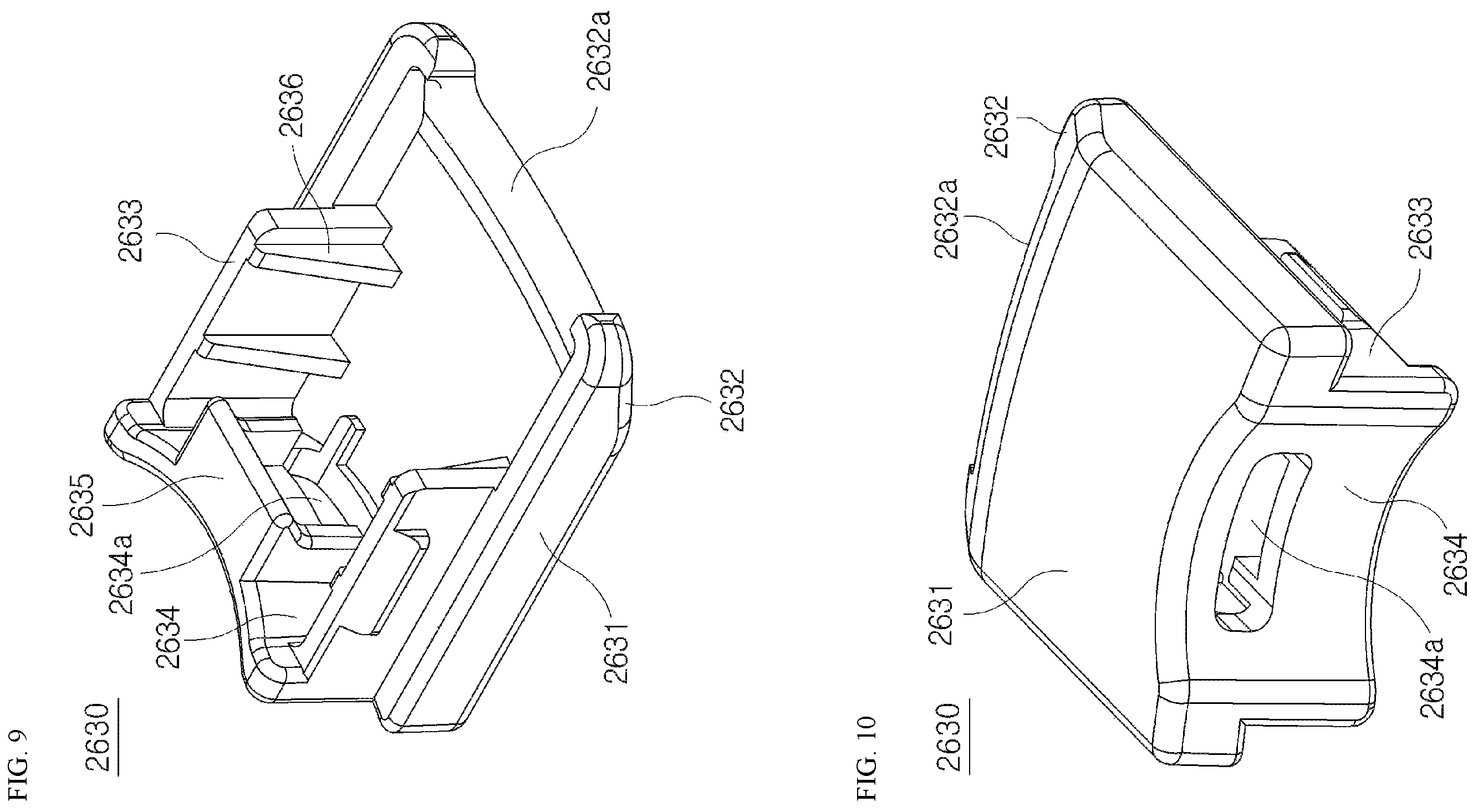 Patent US12551071 Figure 9 – Cleaner system