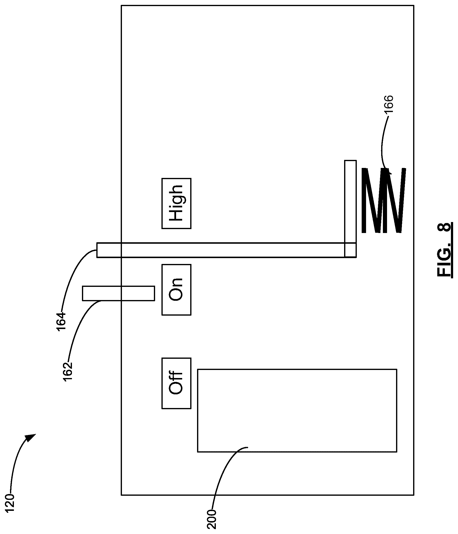 Patent US12551072 Figure 8 – Surface cleaning apparatus