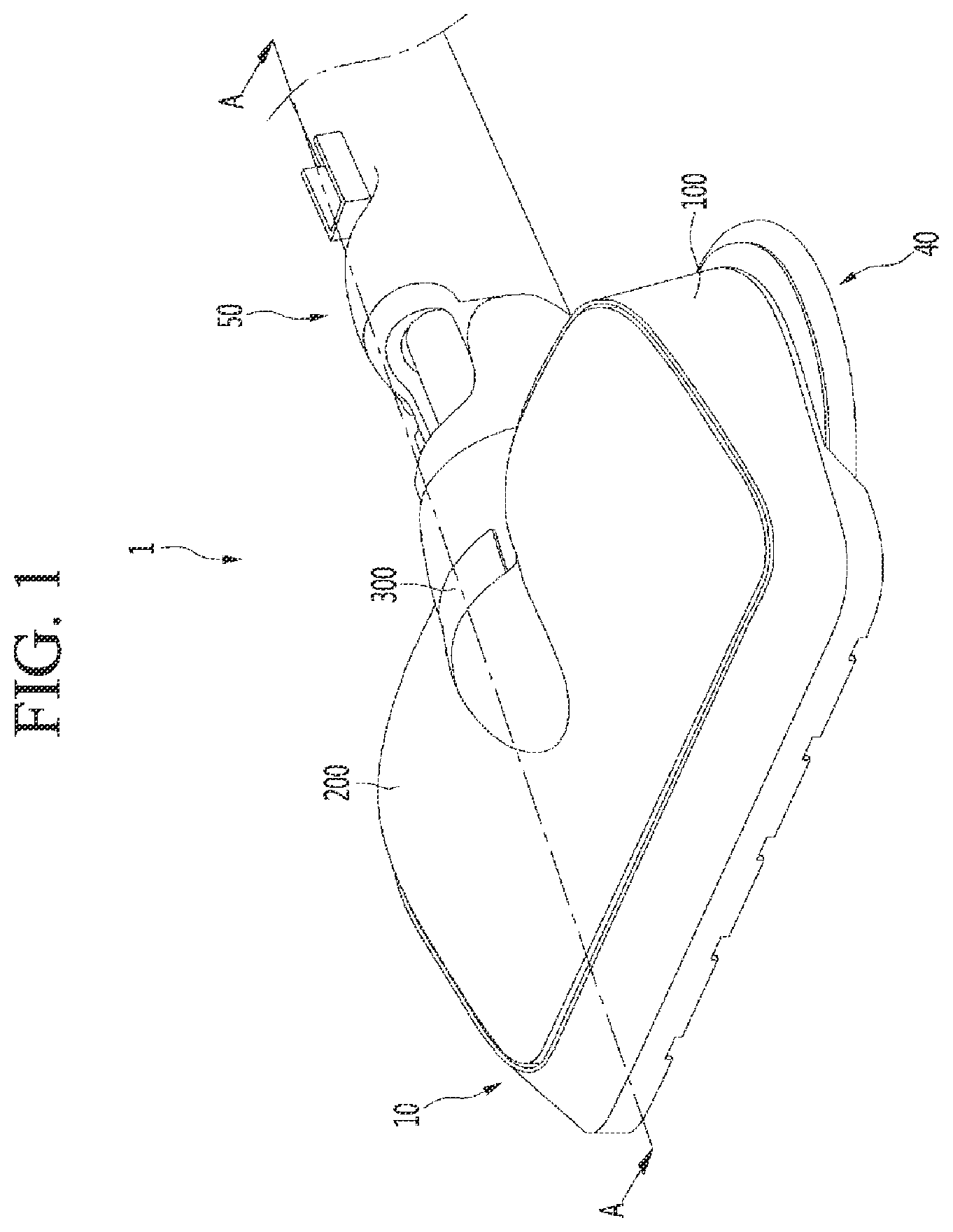 Patent US12551074 Figure 1 – Nozzle for cleaner