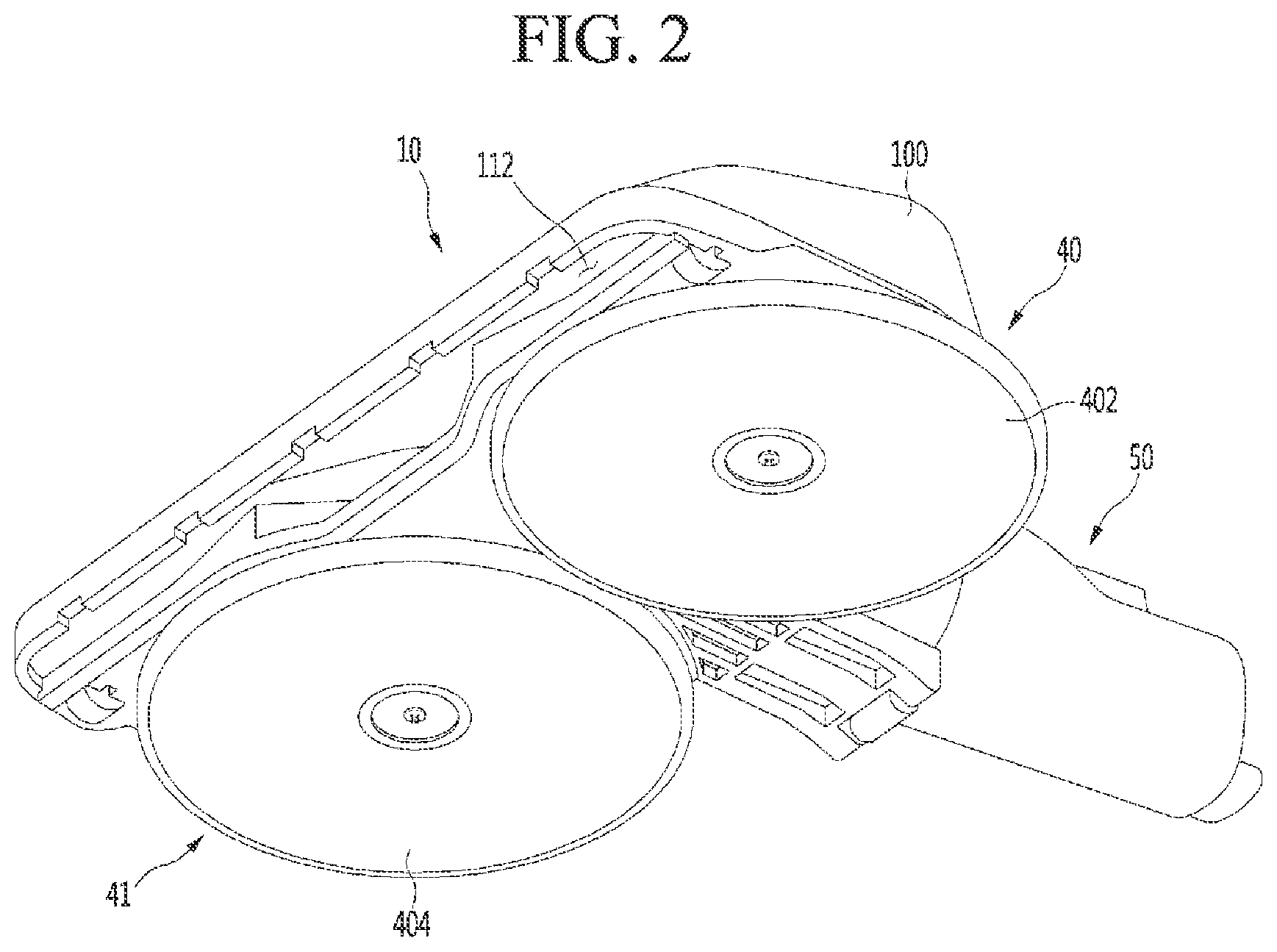 Patent US12551074 Figure 2 – Nozzle for cleaner