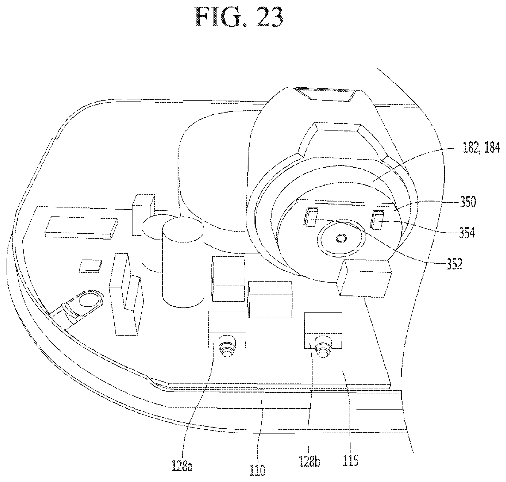 Patent US12551074 Figure 19 – Nozzle for cleaner