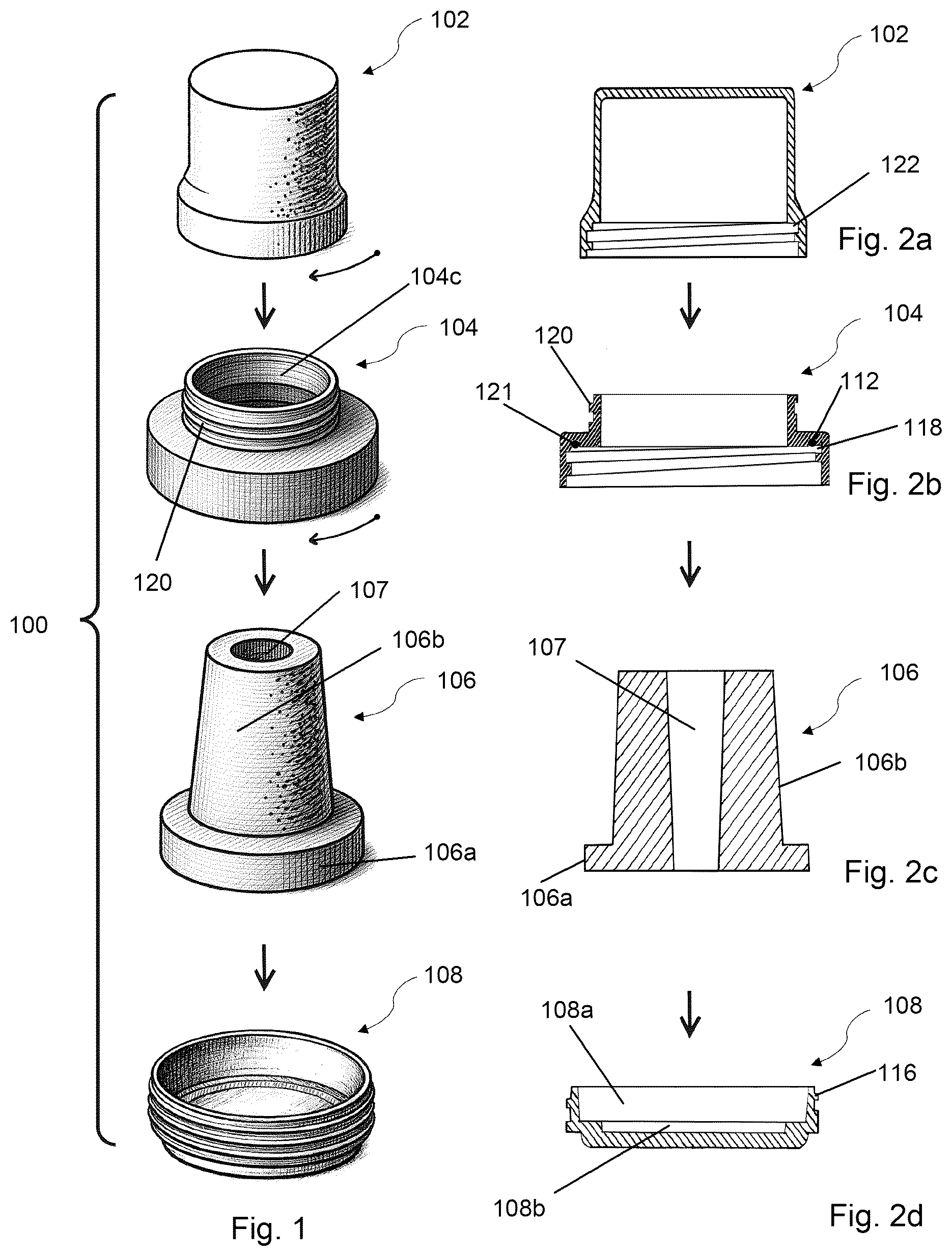 Patent US12551077 Figure 1 – Hand sanitizer sponge