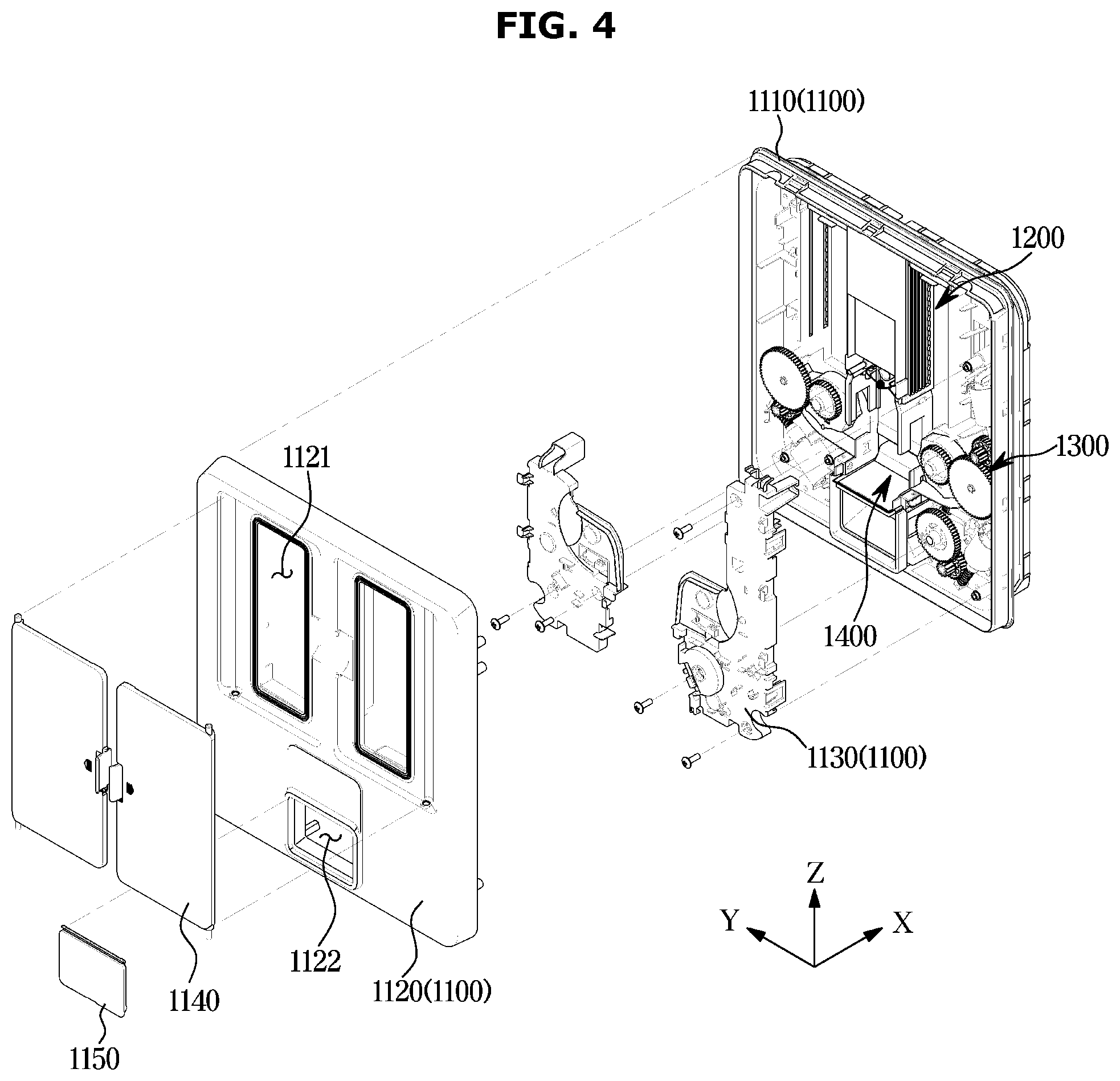 Patent US12551081 Figure 4 – Dishwasher and control method thereof