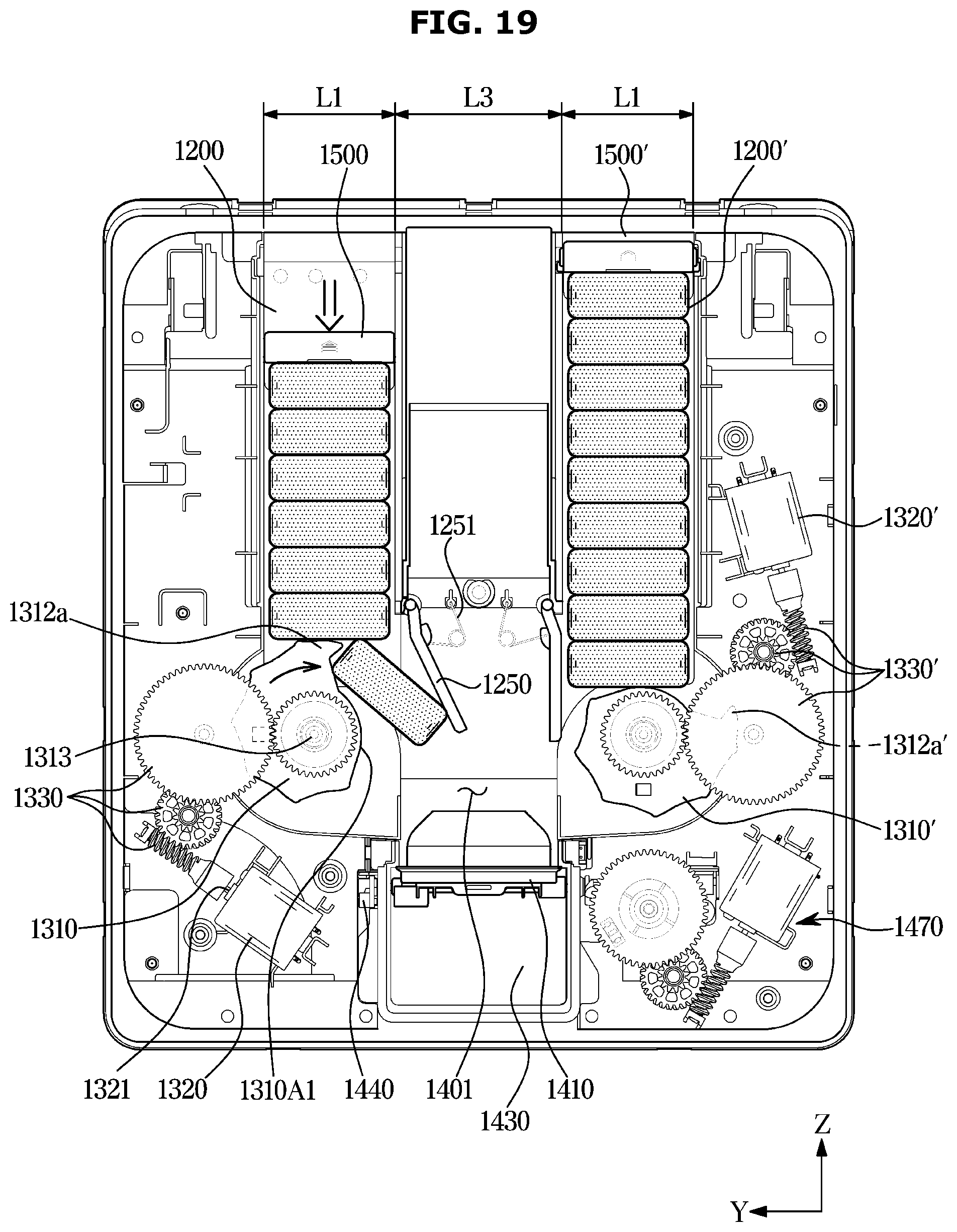 Patent US12551081 Figure 19 – Dishwasher and control method thereof