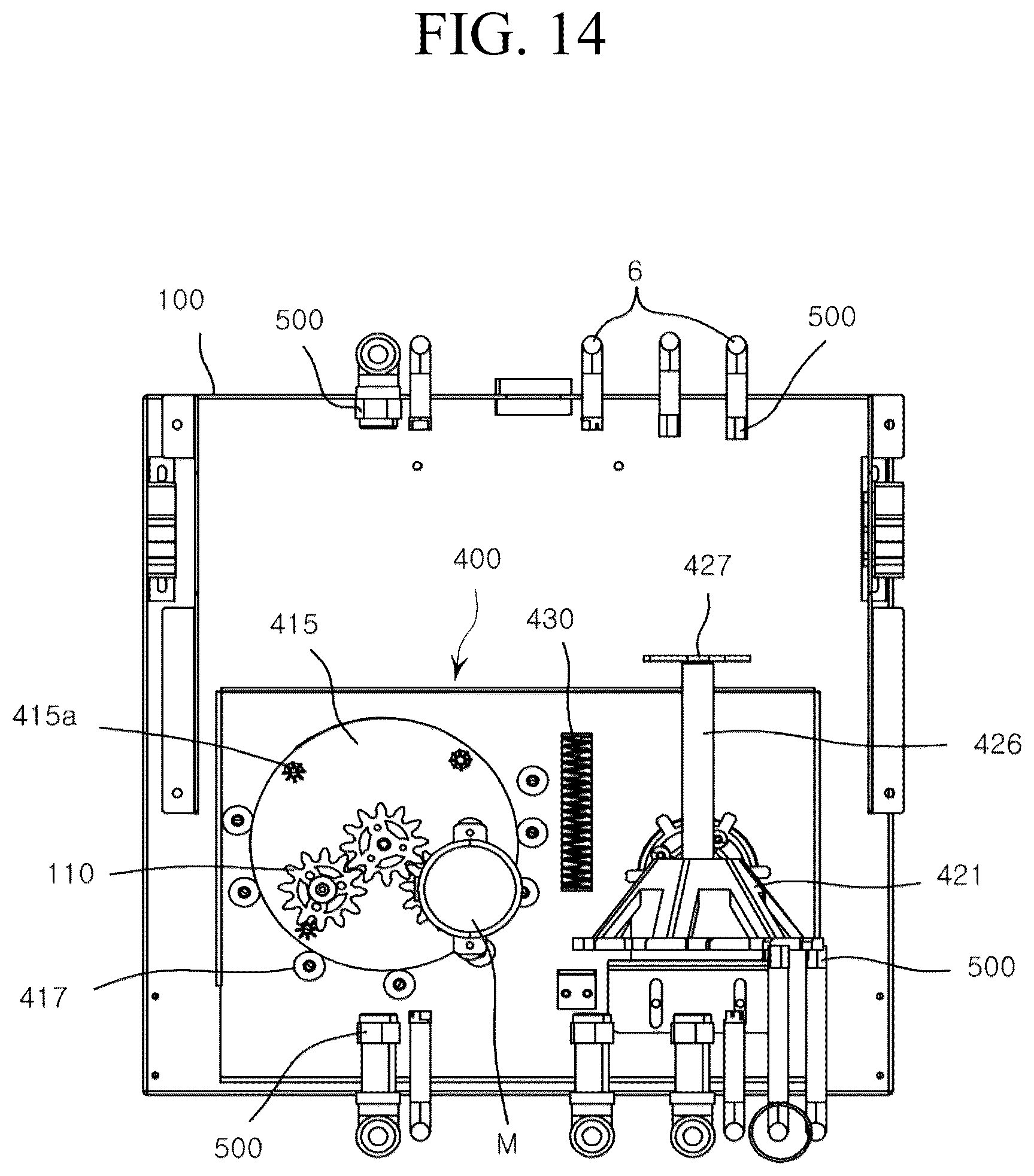 Patent US12551082 Figure 14 – Tumbler cleaner