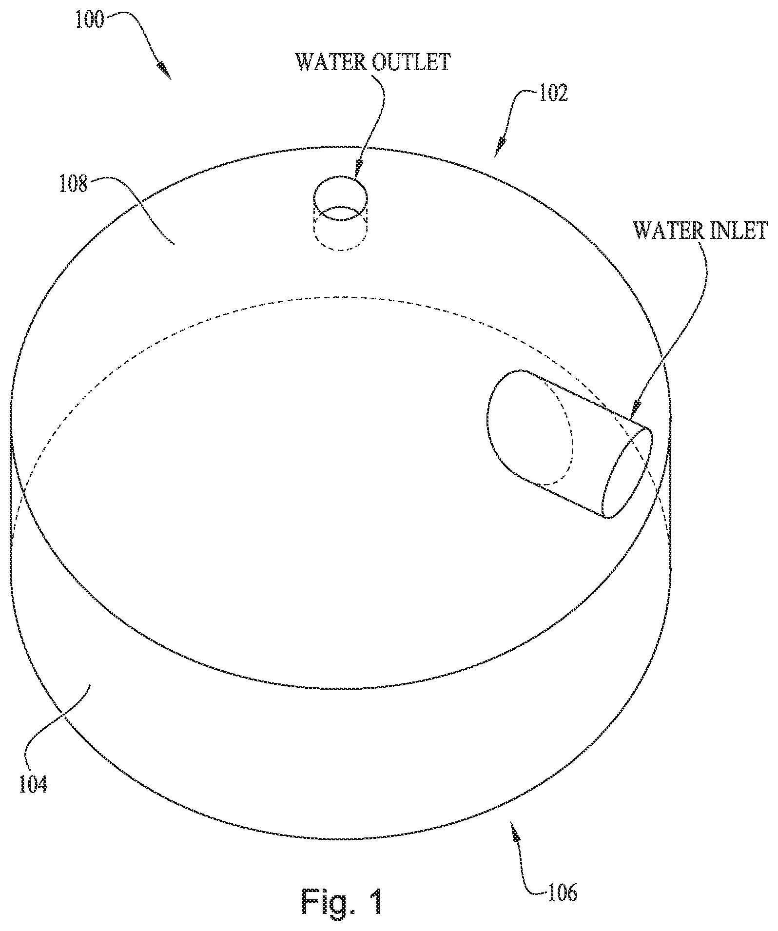 Patent US12551083 Figure 1 – Acoustic transducer system