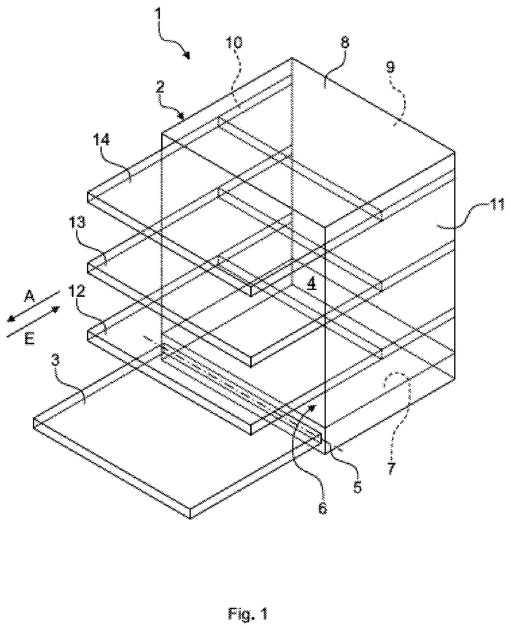 Patent US12551084 Figure 1 – Domestic appliance