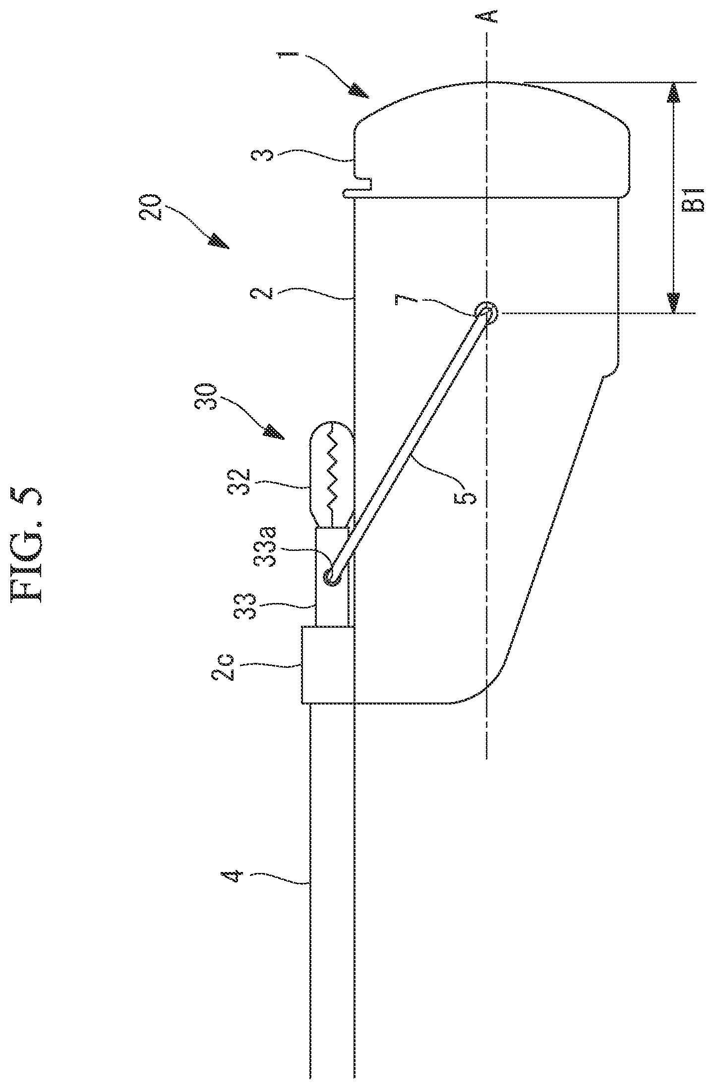 Patent US12551091 Figure 8 – Endoscope cap, endoscope treatment tool, and endoscope system