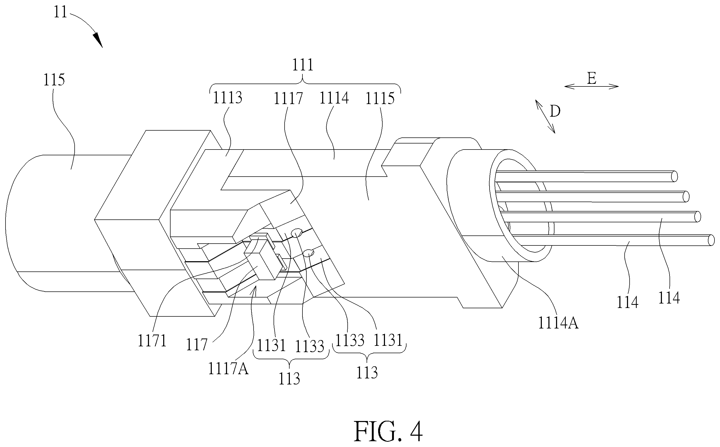 Patent US12551094 Figure 4 – Endoscopic image capturing assembly and endoscopic device therewith