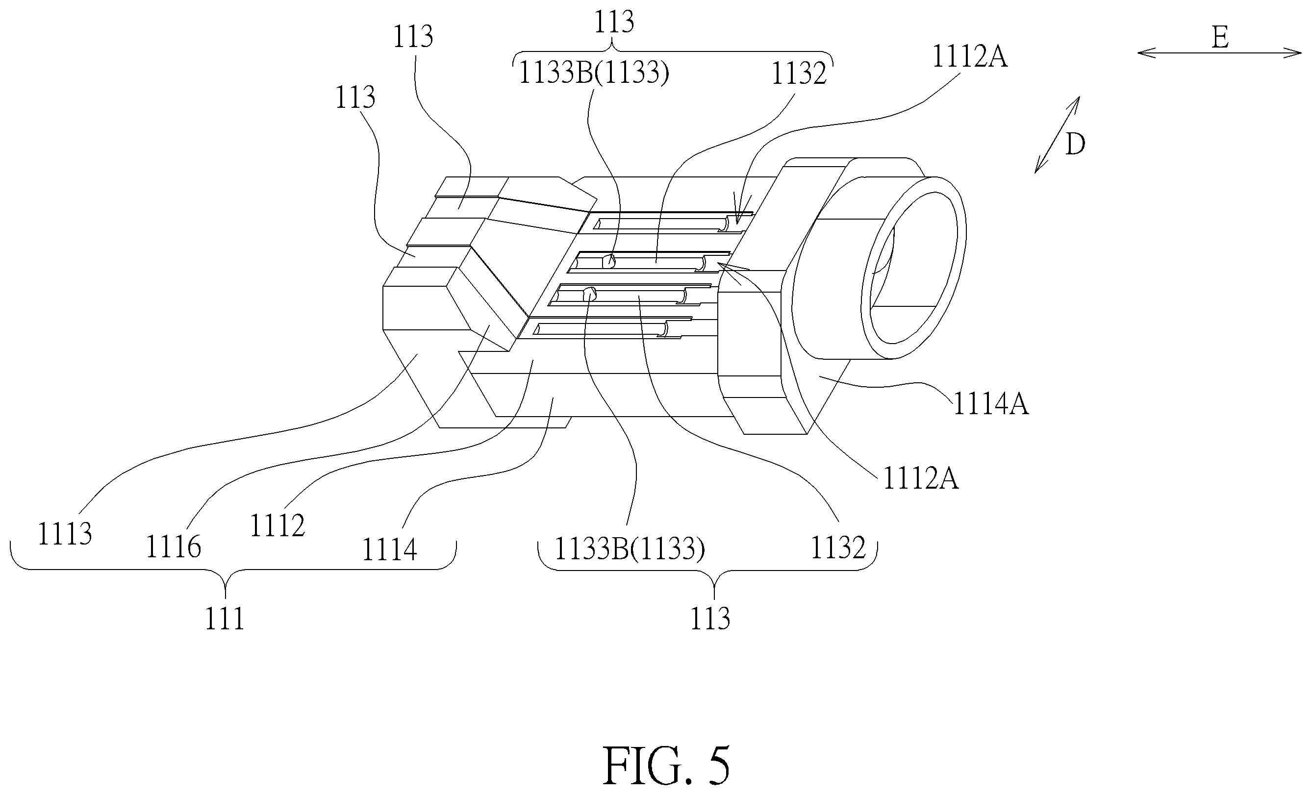 Patent US12551094 Figure 5 – Endoscopic image capturing assembly and endoscopic device therewith
