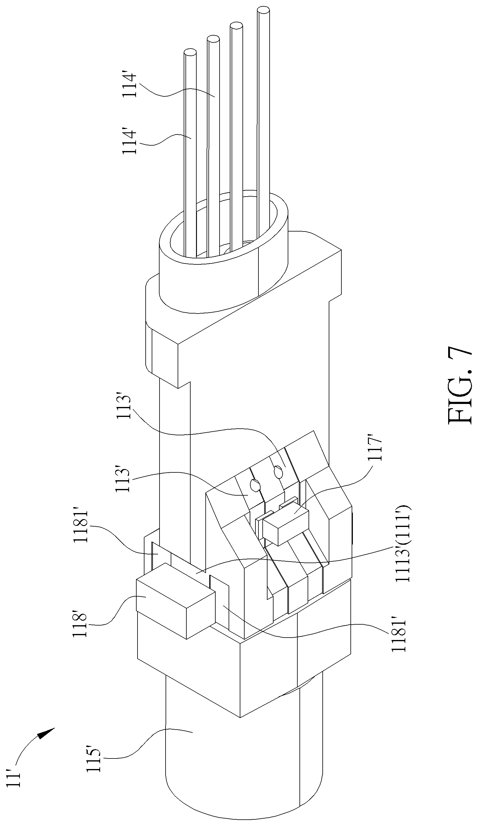 Patent US12551094 Figure 7 – Endoscopic image capturing assembly and endoscopic device therewith