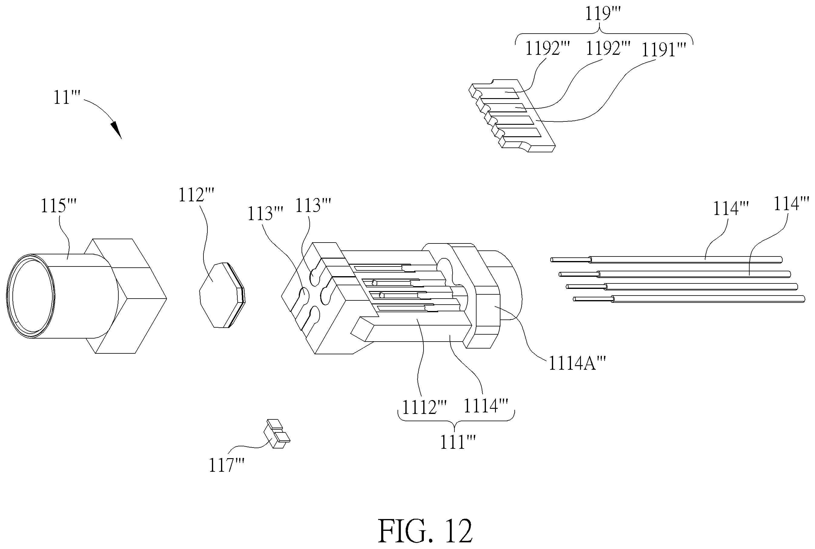 Patent US12551094 Figure 12 – Endoscopic image capturing assembly and endoscopic device therewith