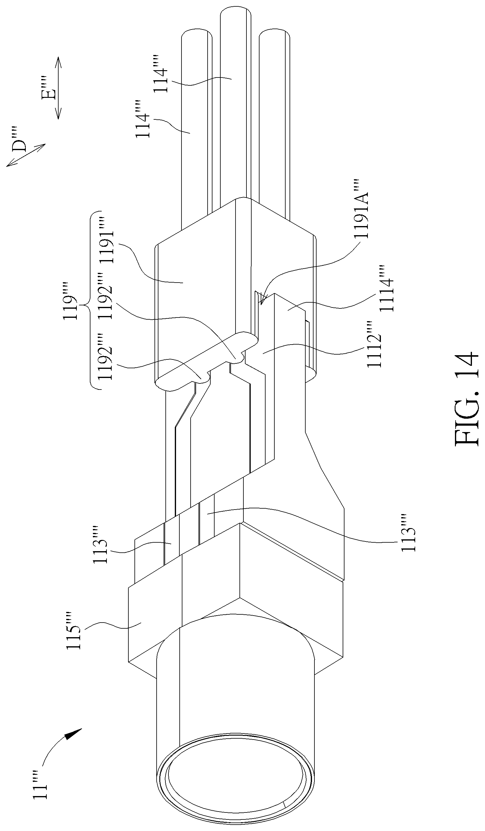 Patent US12551094 Figure 14 – Endoscopic image capturing assembly and endoscopic device therewith