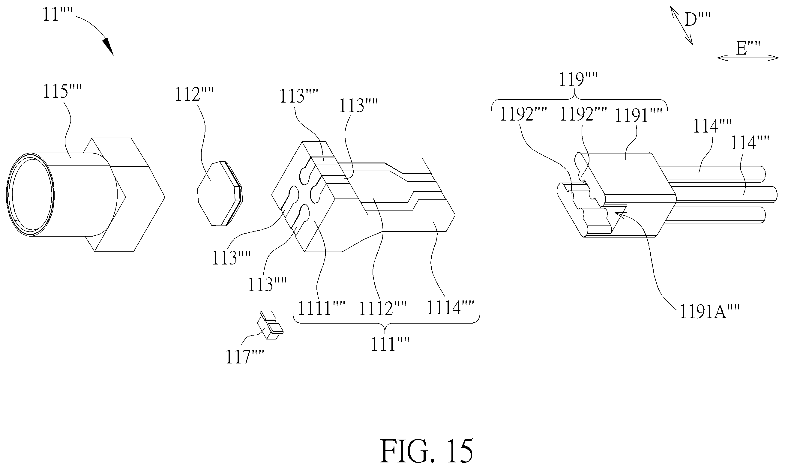 Patent US12551094 Figure 15 – Endoscopic image capturing assembly and endoscopic device therewith