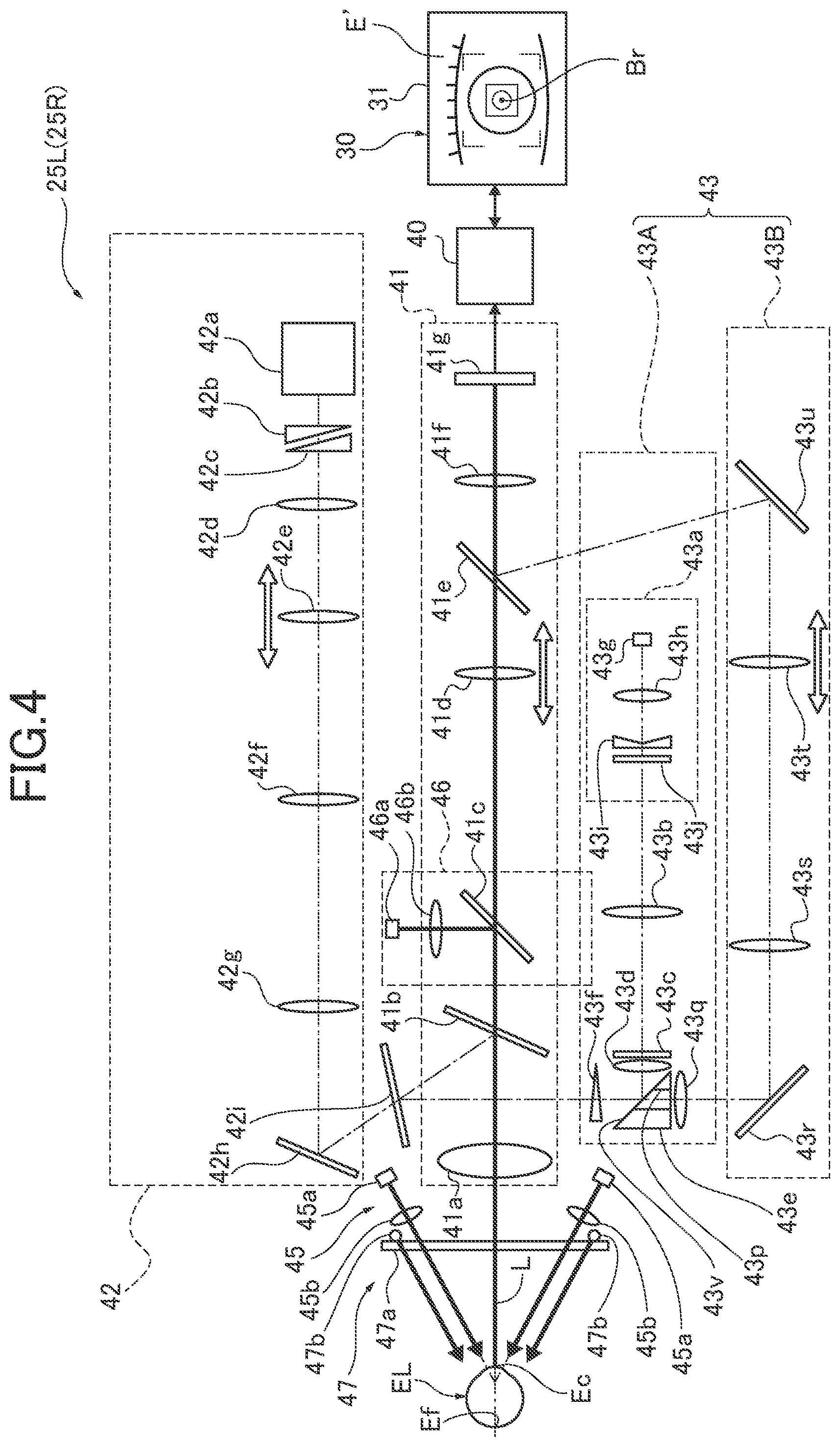 Patent US12551099 Figure 4 – Ophthalmologic apparatus