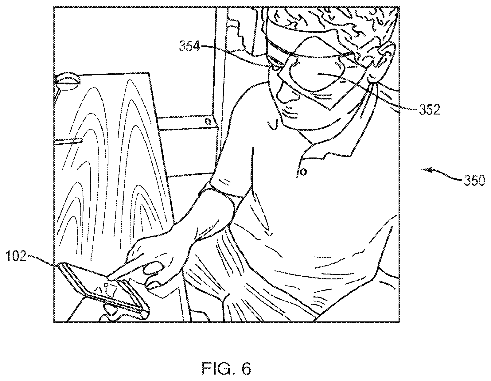 Patent US12551100 Figure 6 – Measuring dark adaptation