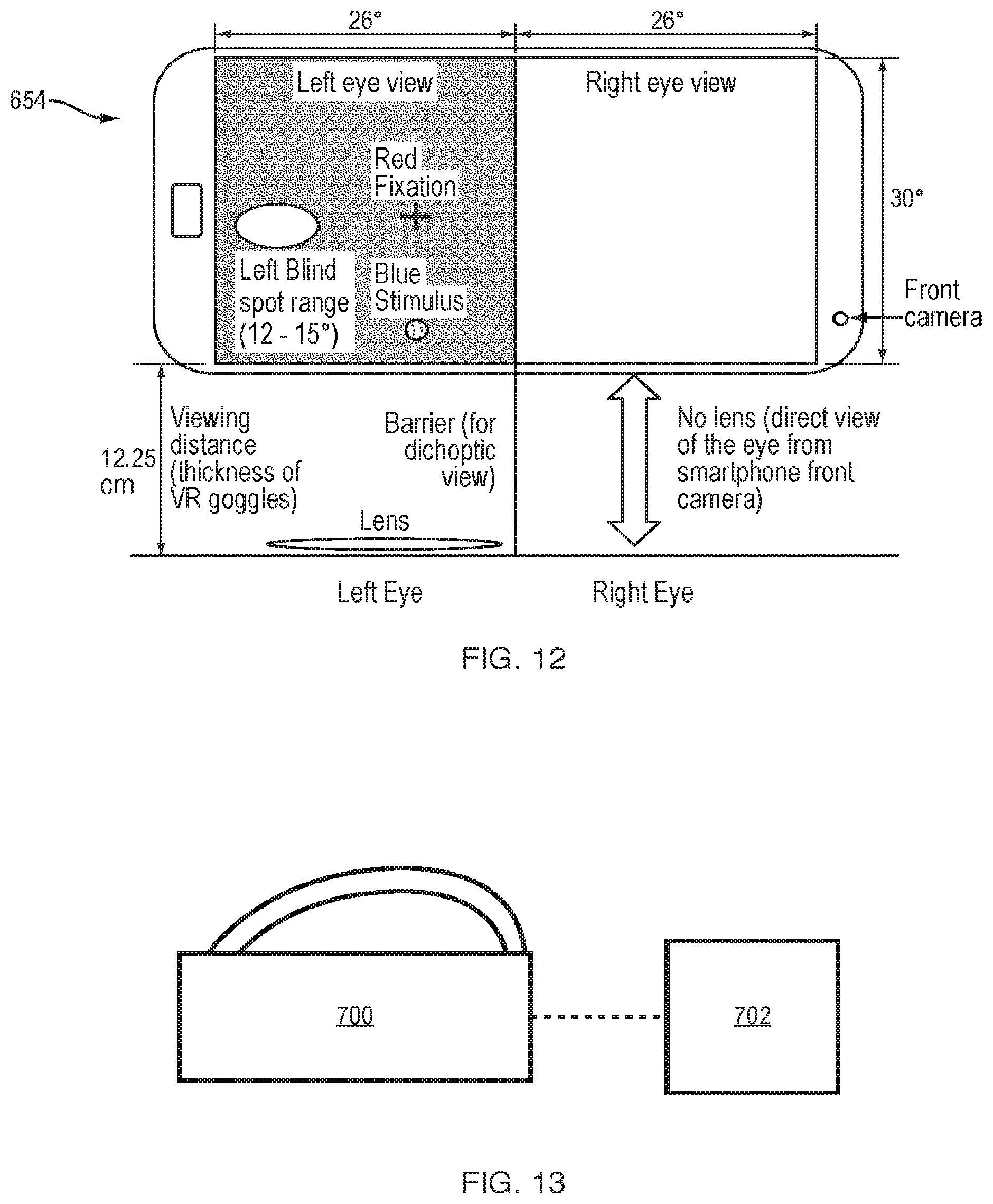 Patent US12551100 Figure 11 – Measuring dark adaptation