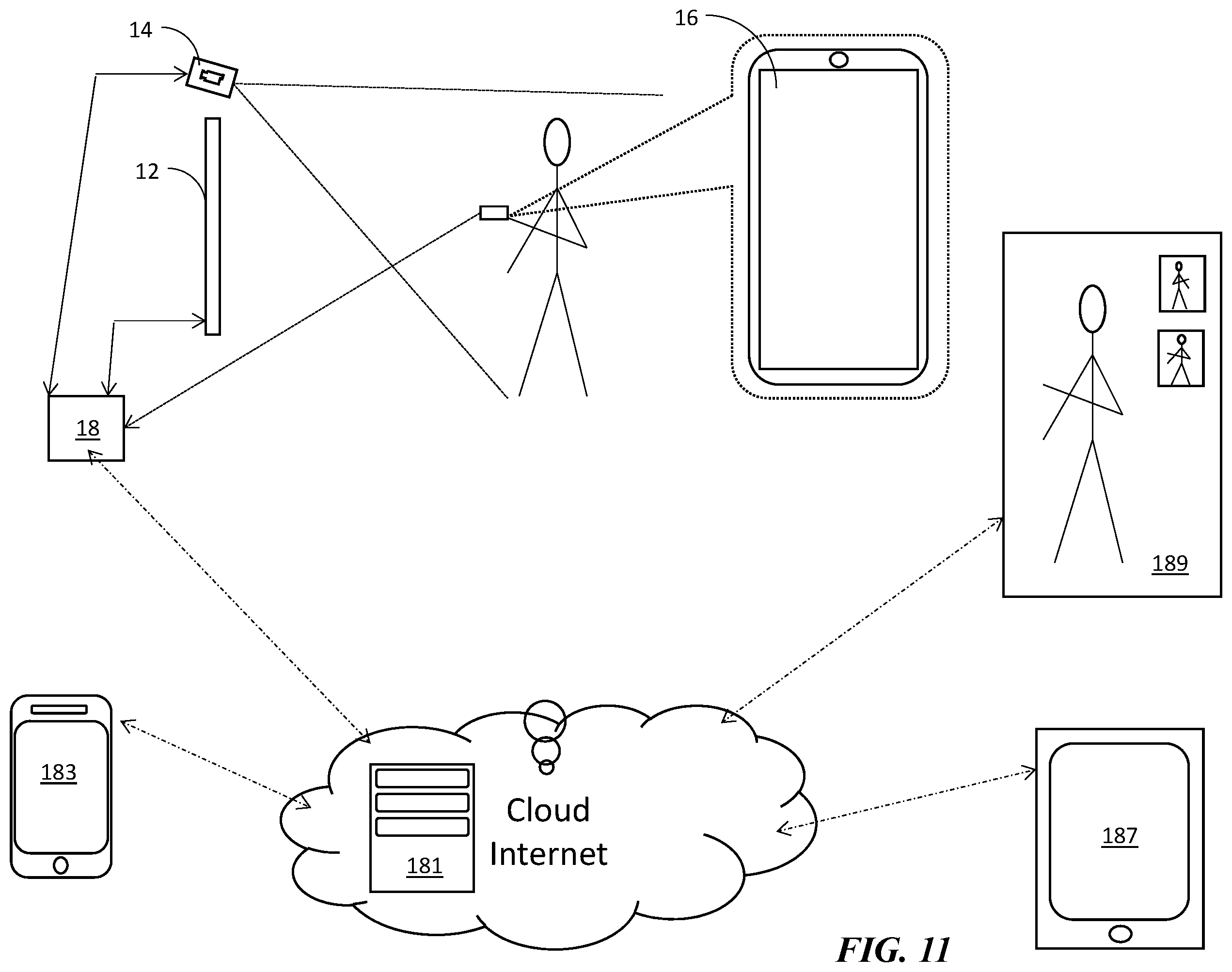 Patent US12551101 Figure 6 – System and method for digital measurements of subjects