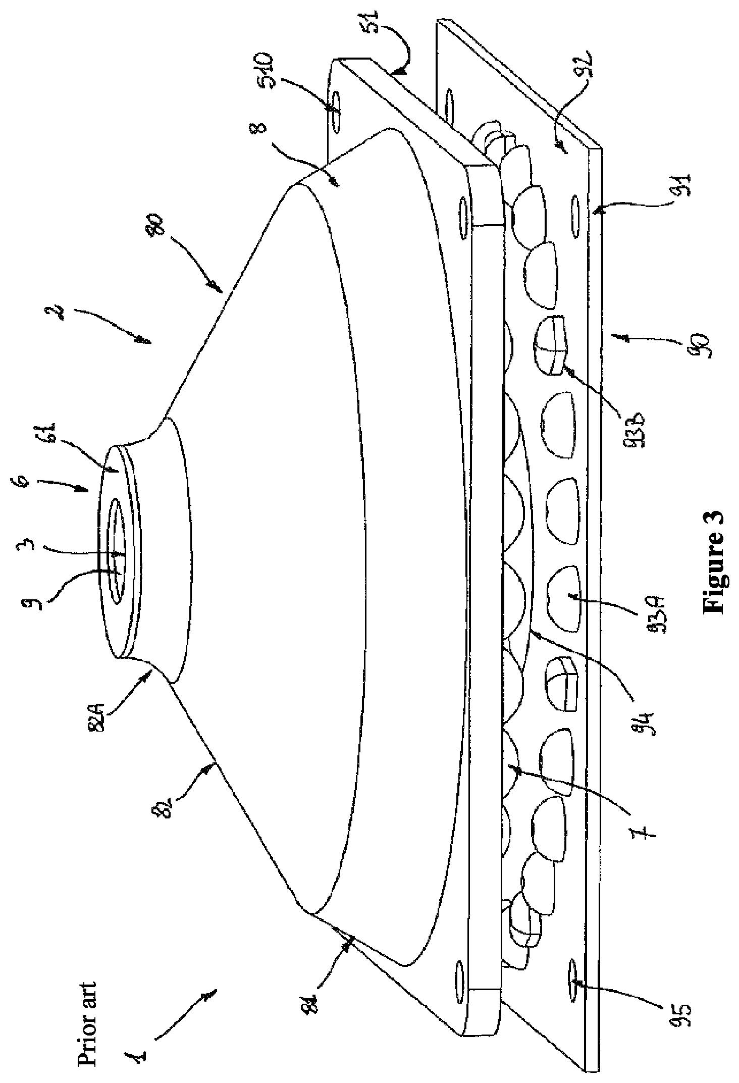 Patent US12551103 Figure 3 – Annular light source device for neonatal fundus camera