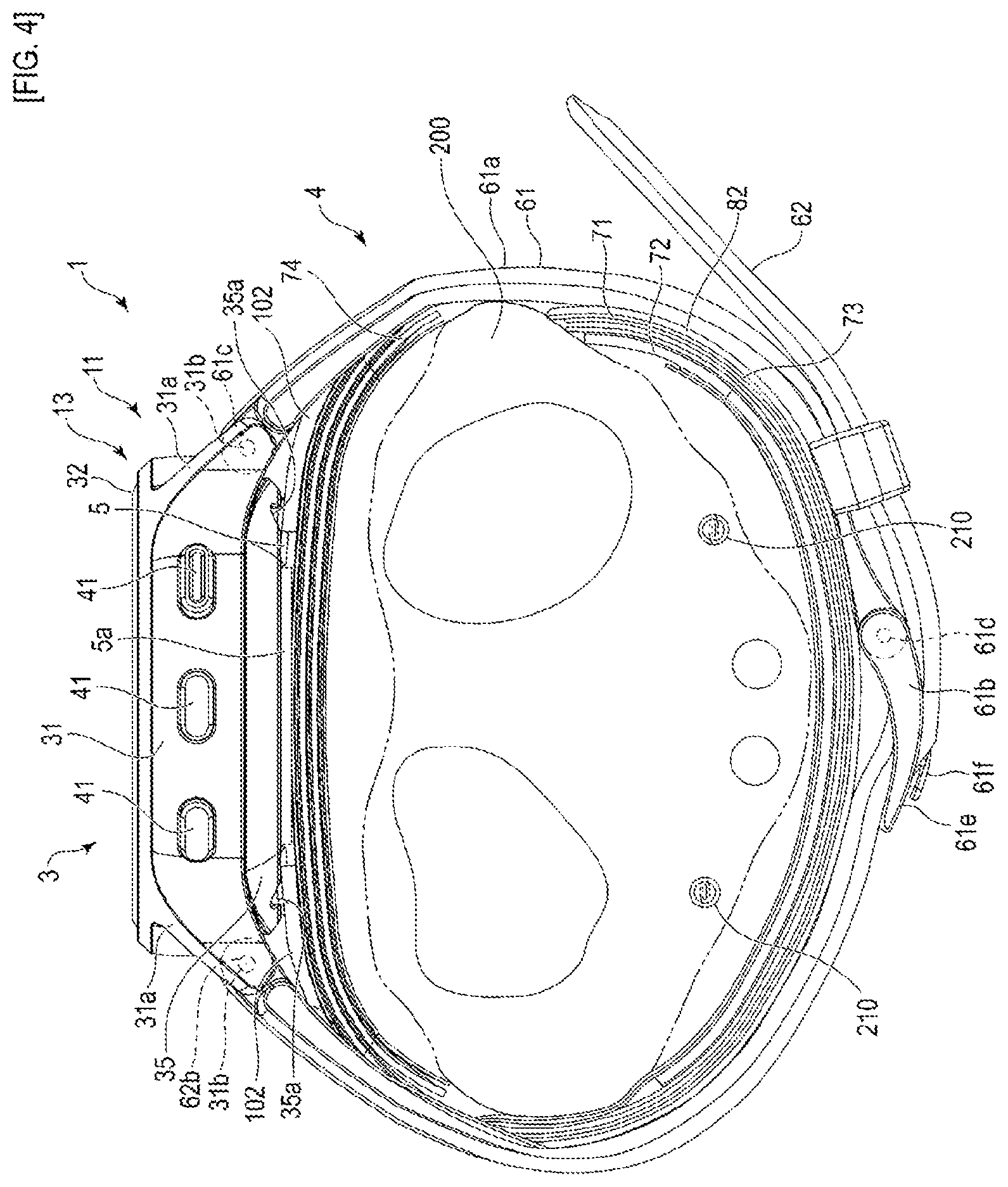 Patent US12551119 Figure 4 – Blood pressure measurement device