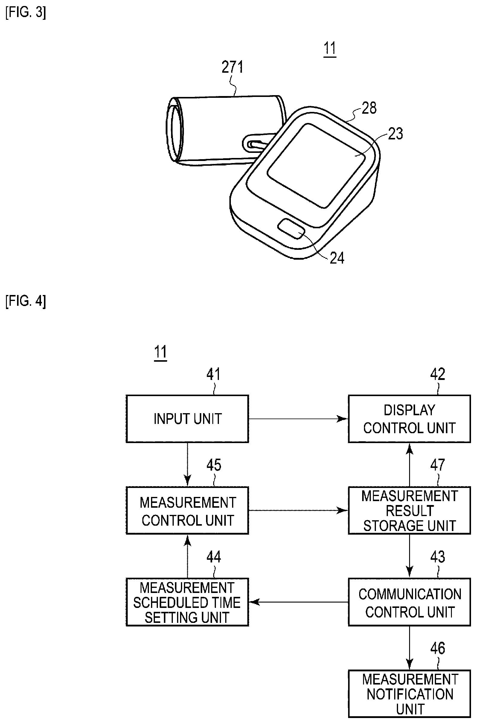 Patent US12551120 Figure 3 – Blood pressure measurement device and blood pressure measurement method