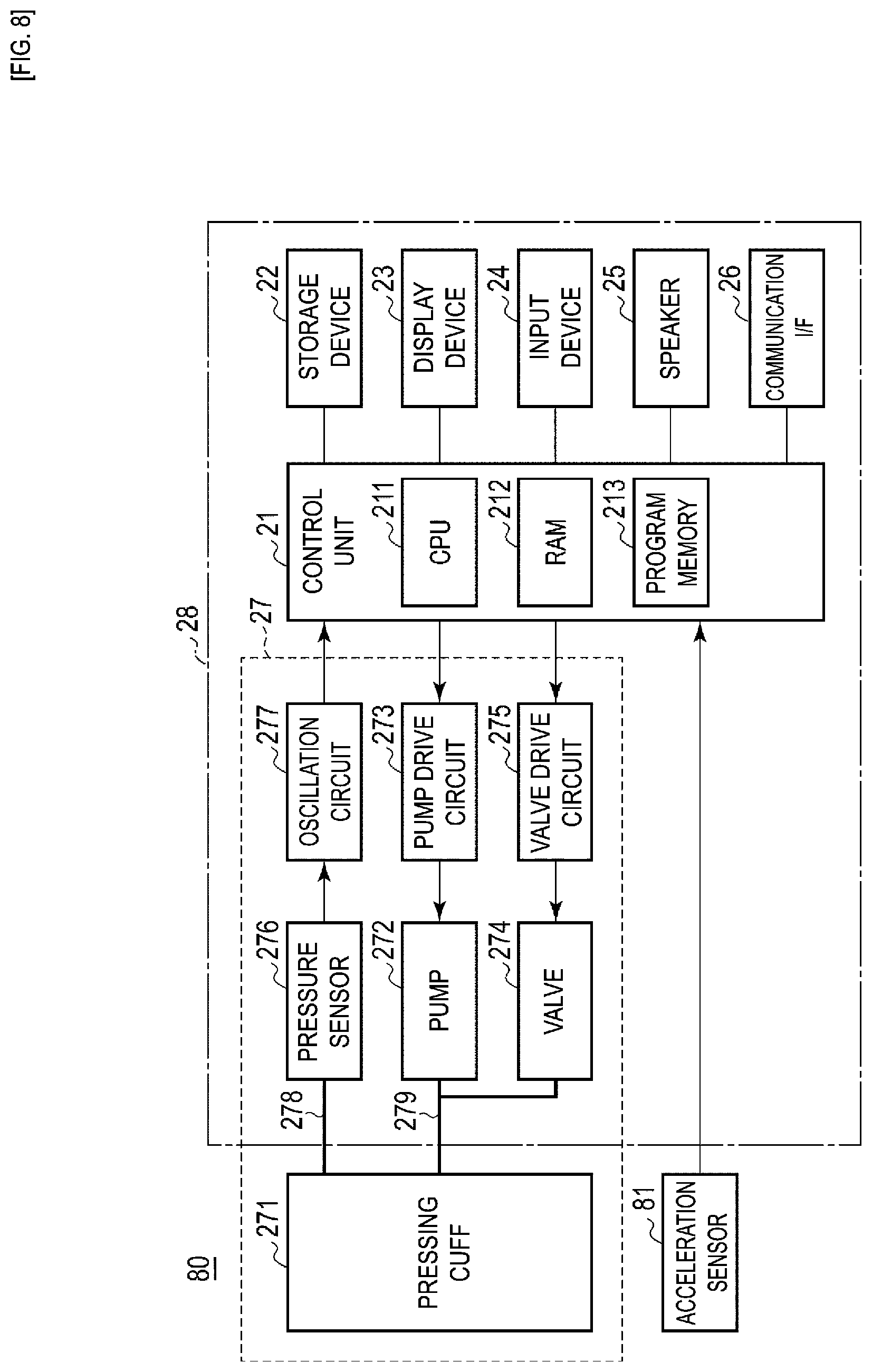 Patent US12551120 Figure 7 – Blood pressure measurement device and blood pressure measurement method