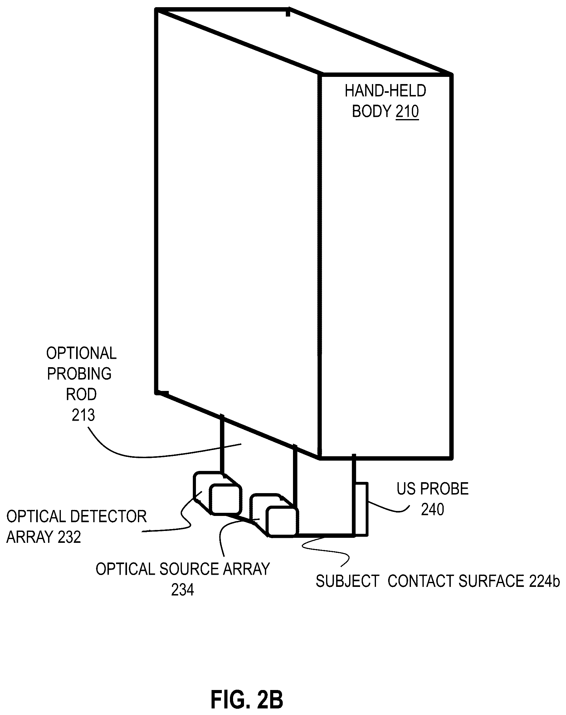 Patent US12551125 Figure 3 – Handheld non-invasive compartment syndrome detector