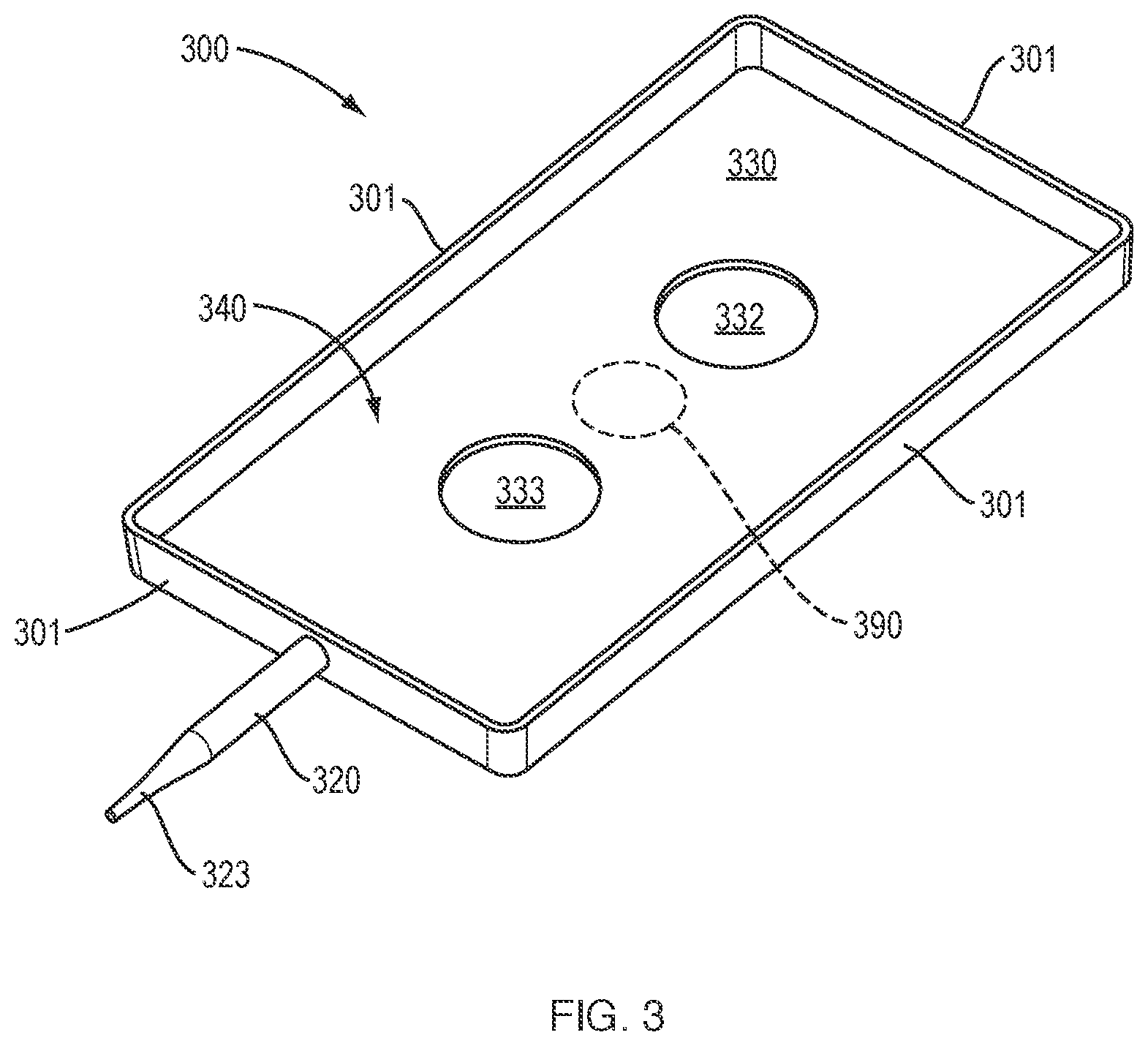 Patent US12551128 Figure 3 – Methods and apparatus for electro-meridian diagnostics