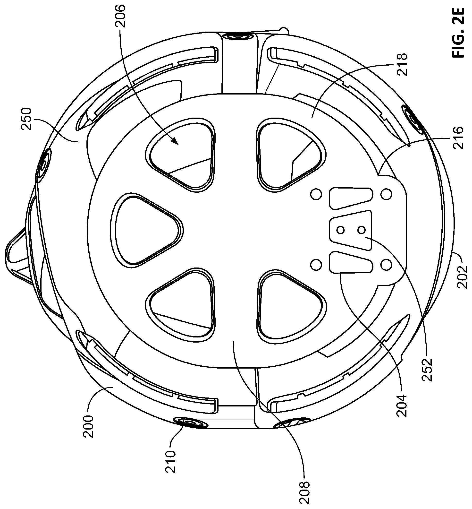 Patent US12551129 Figure 6 – Skull-contoured MRI localizer
