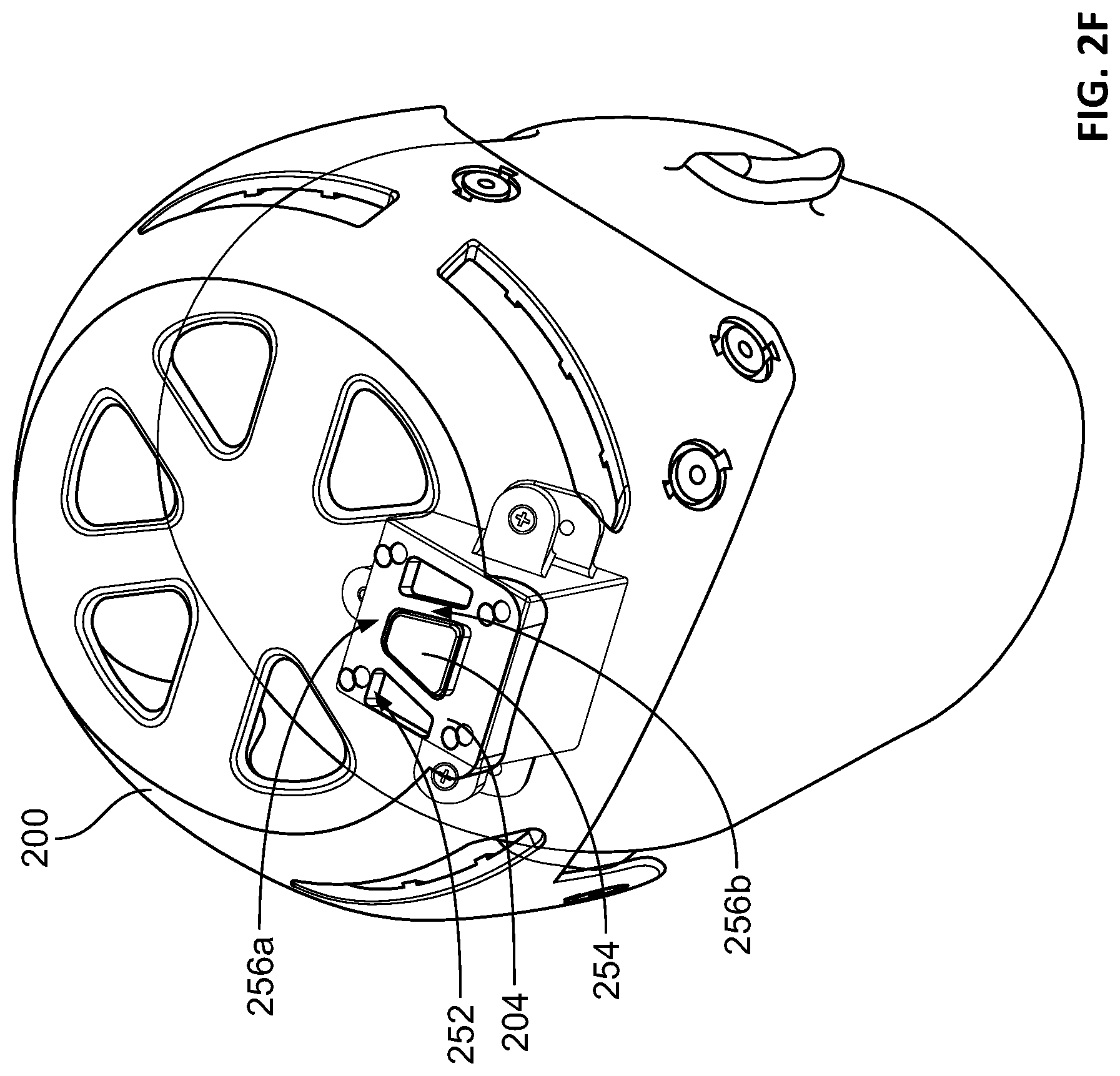 Patent US12551129 Figure 7 – Skull-contoured MRI localizer