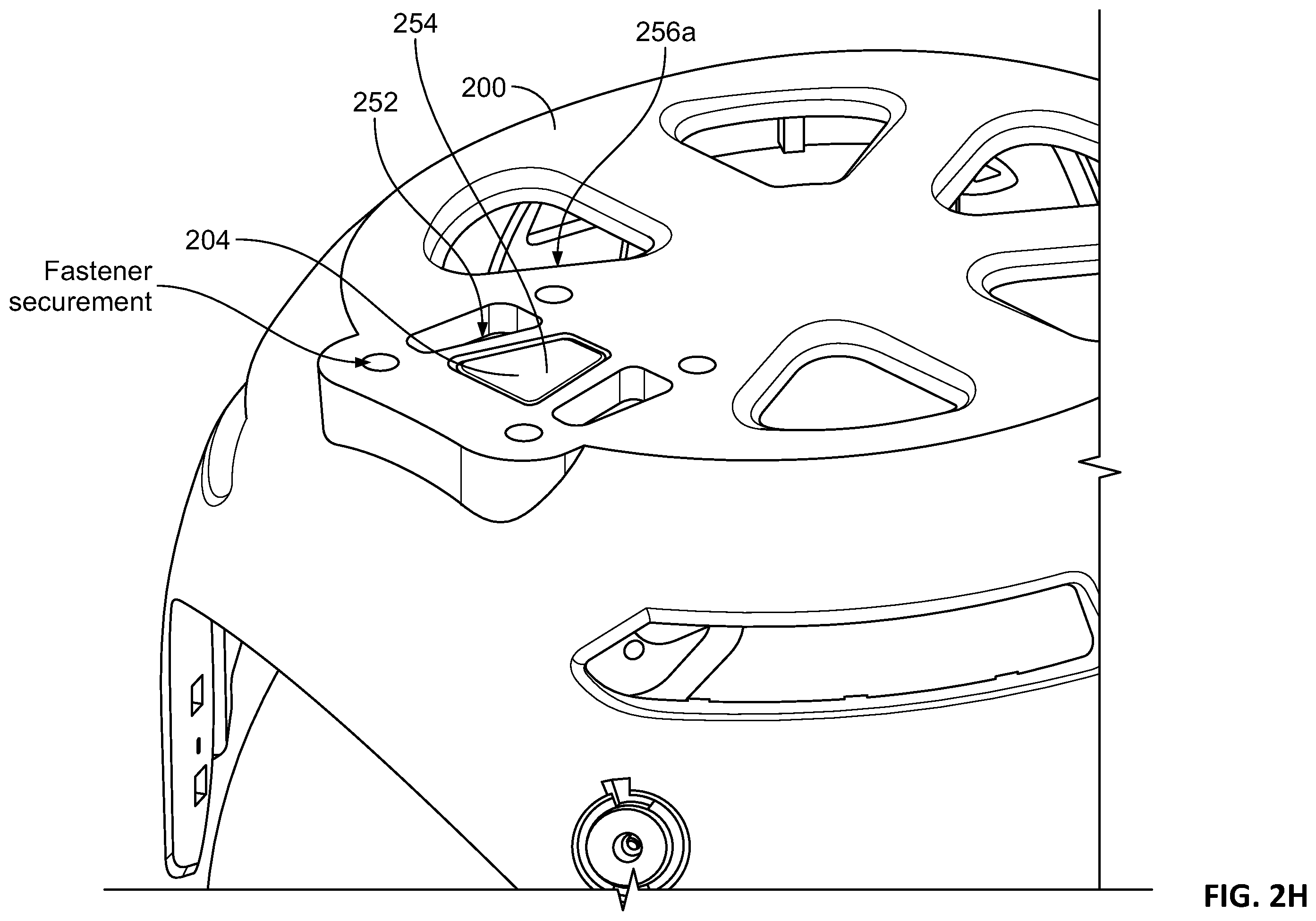 Patent US12551129 Figure 9 – Skull-contoured MRI localizer