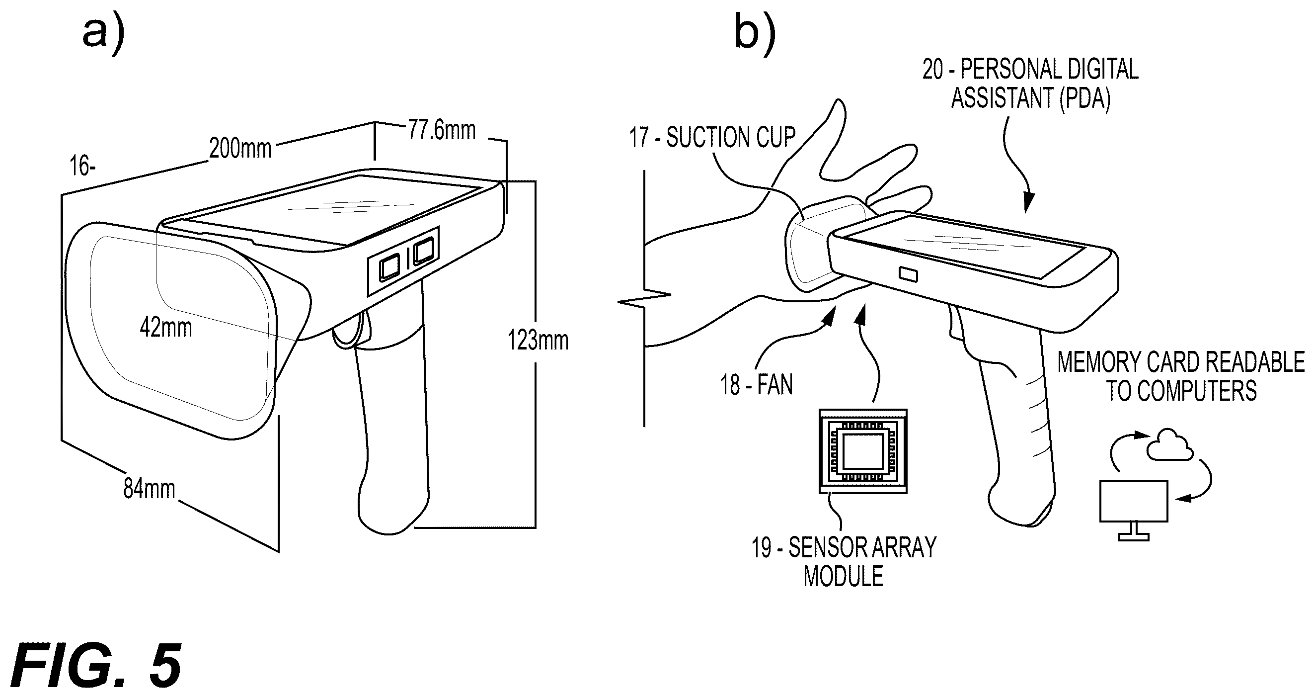 Patent US12551142 Figure 6 – Noninvasive device for monitor, detection, and diagnosis of diseases and human performance