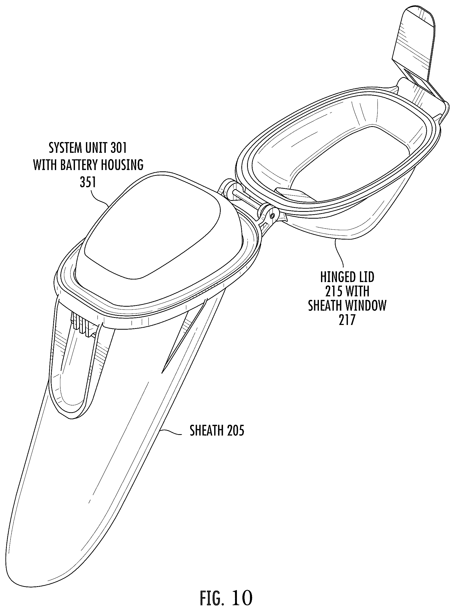 Patent US12551144 Figure 10 – Handheld oximeter with display of real-time and average measurement determination